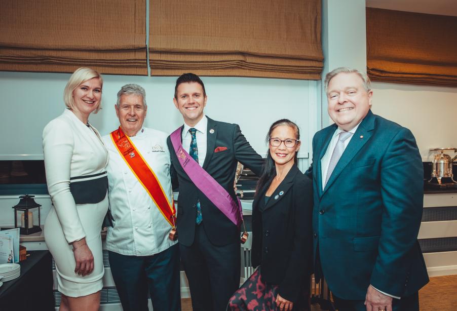 New Disciples of Escoffier inducted during a inauguration ceremony