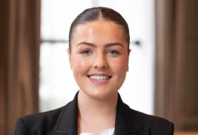 Isabella Condon, junior assistant manager at Dinner by Heston Blumenthal in London