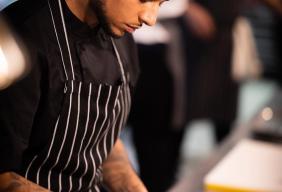 The Clink Charity ambassador Nathaniel Mortley (Natty Can Cook)