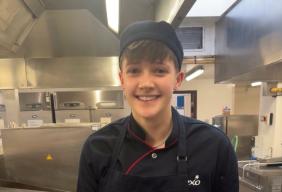 Izzy Kite, an apprentice chef at one of Sodexo’s military sites