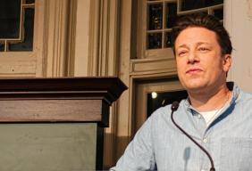 Celebrity chef Jamie Oliver supports Bang In Some Beans campaign  