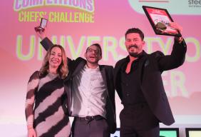 University of Leicester duo win Chefs' Challenge at TUCO Competitions 