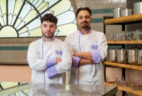 Pastry chefs Erycsson Barbosa and Jamie Akitoye