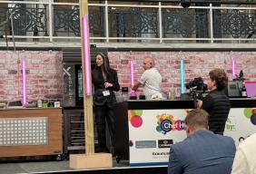 NCOTY Danny Young showcases winning dish at Catering Innovation Show  