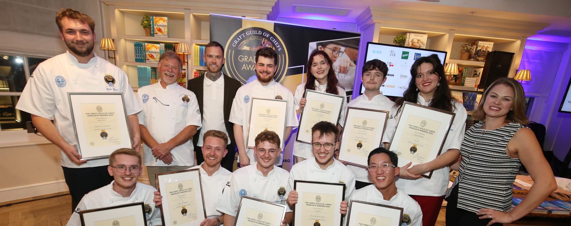 Craft Guild of Chefs celebrates rising stars as 10 chefs achieve Graduate Awards 