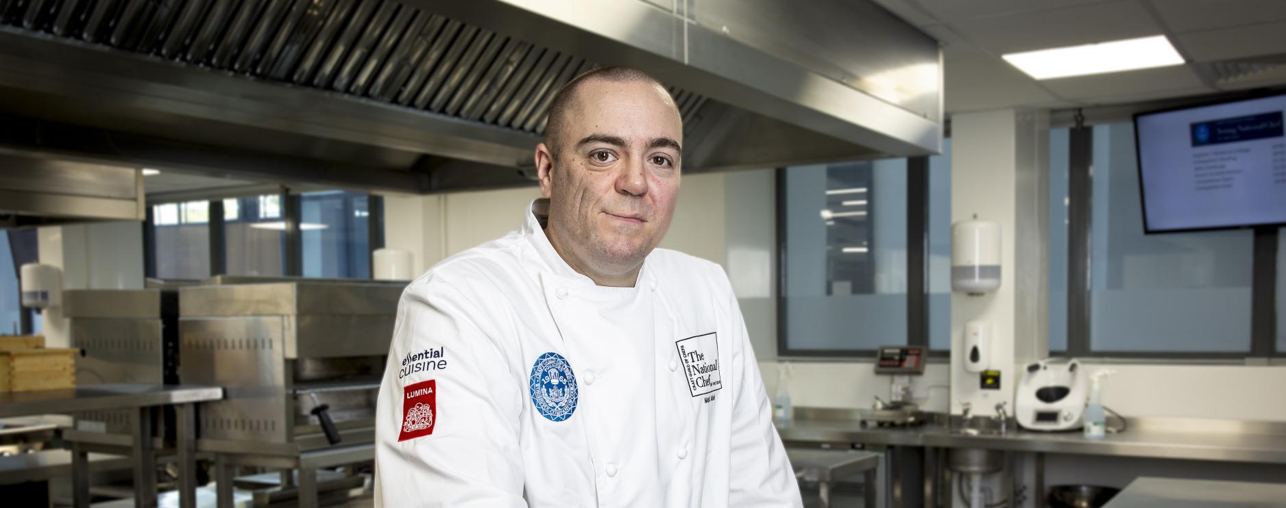 Matt Abé, chef patron at three Michelin starred Restaurant Gordon Ramsay