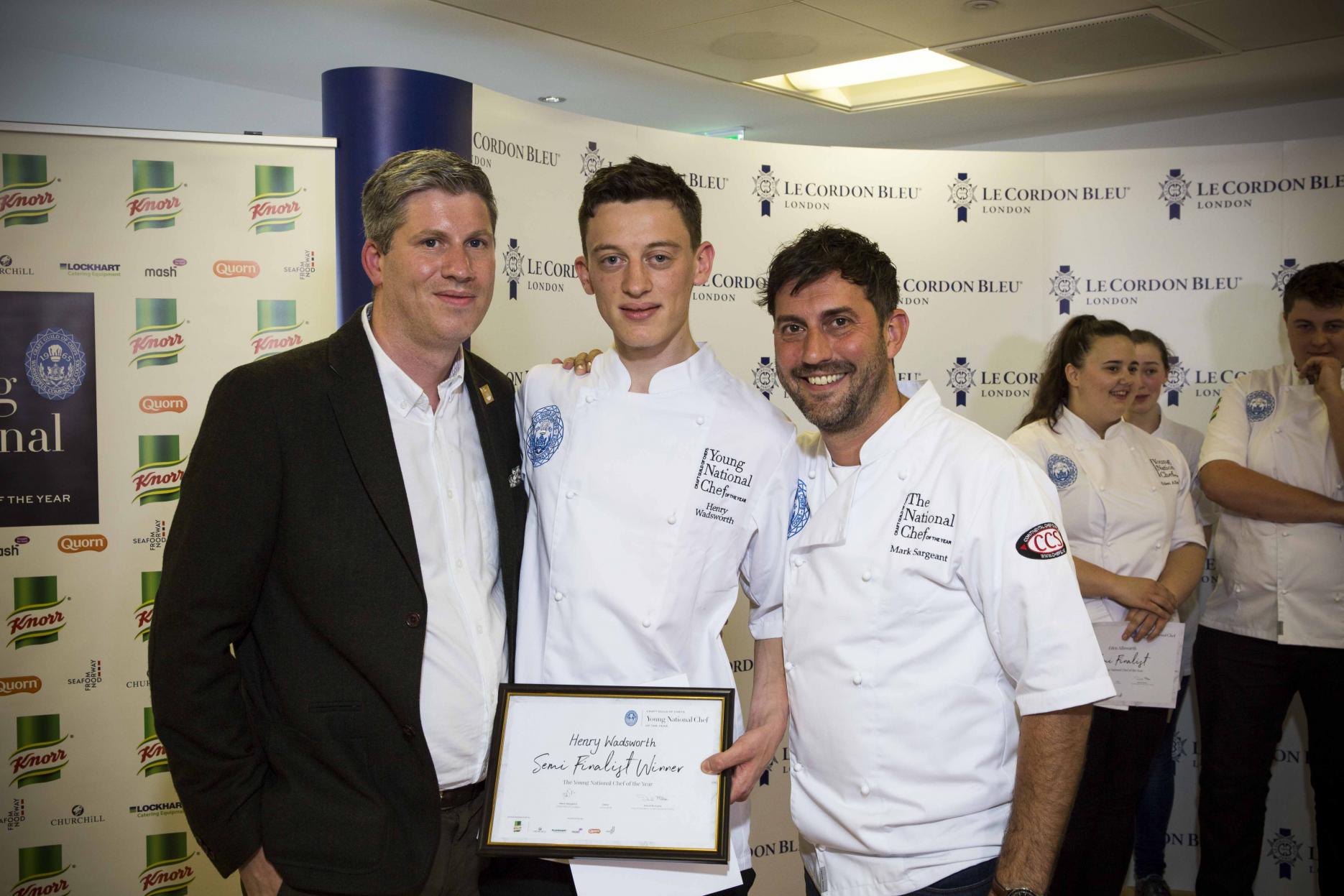 YNCOTY finalist, Henry Wadsworth