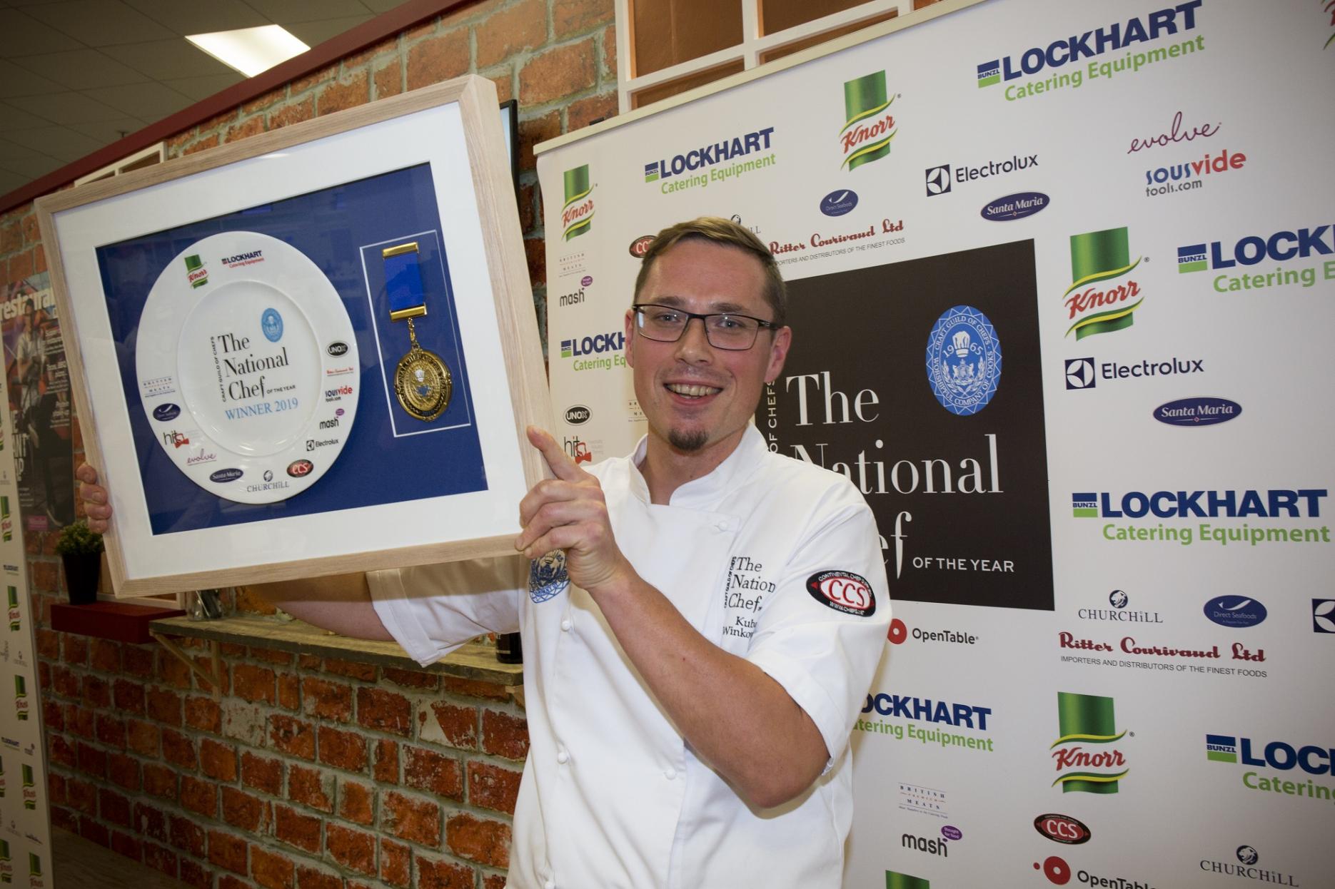 Current winner, Kuba Winkowski
