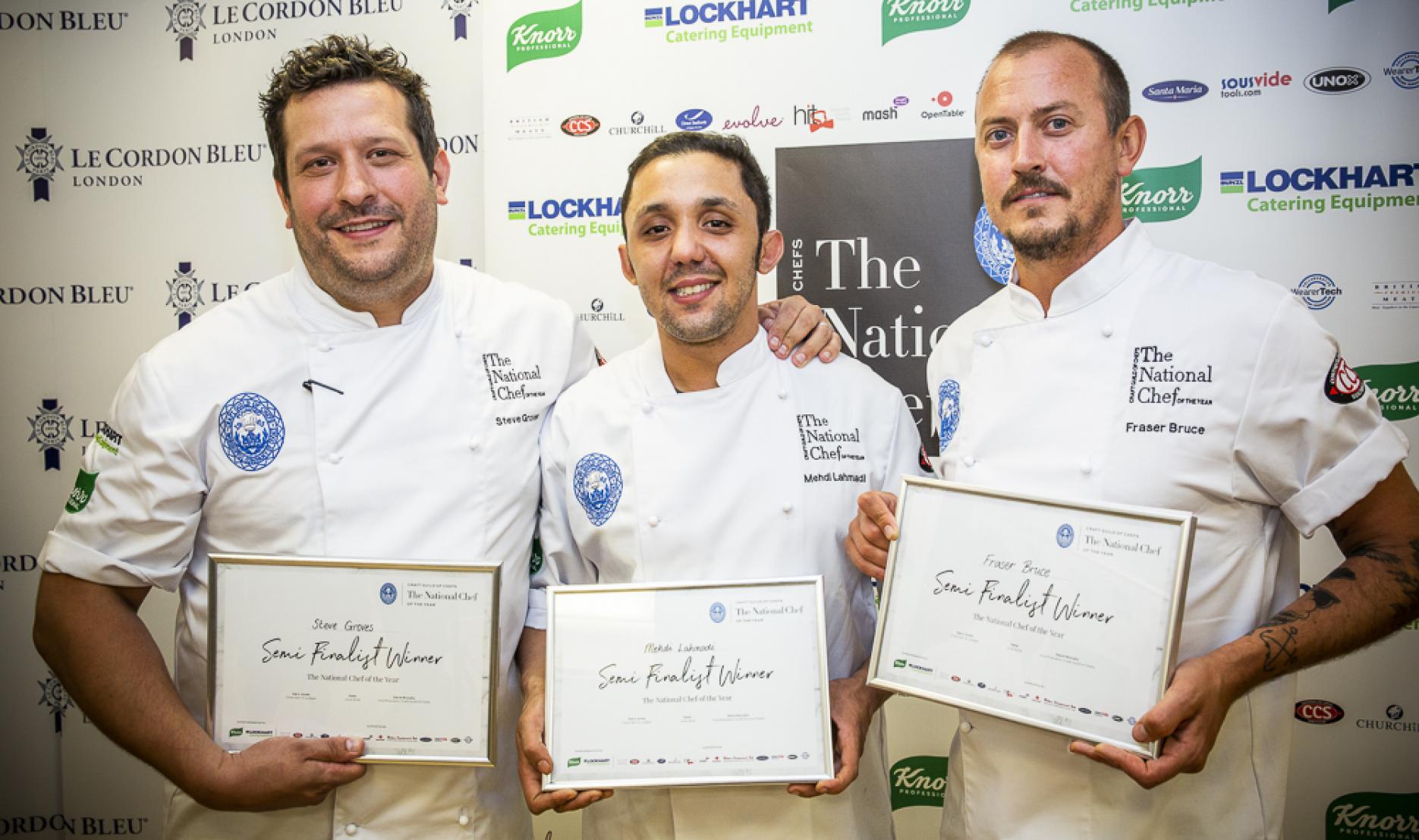 Heat winners for The National Chef of the Year National Chef of the Year finalists