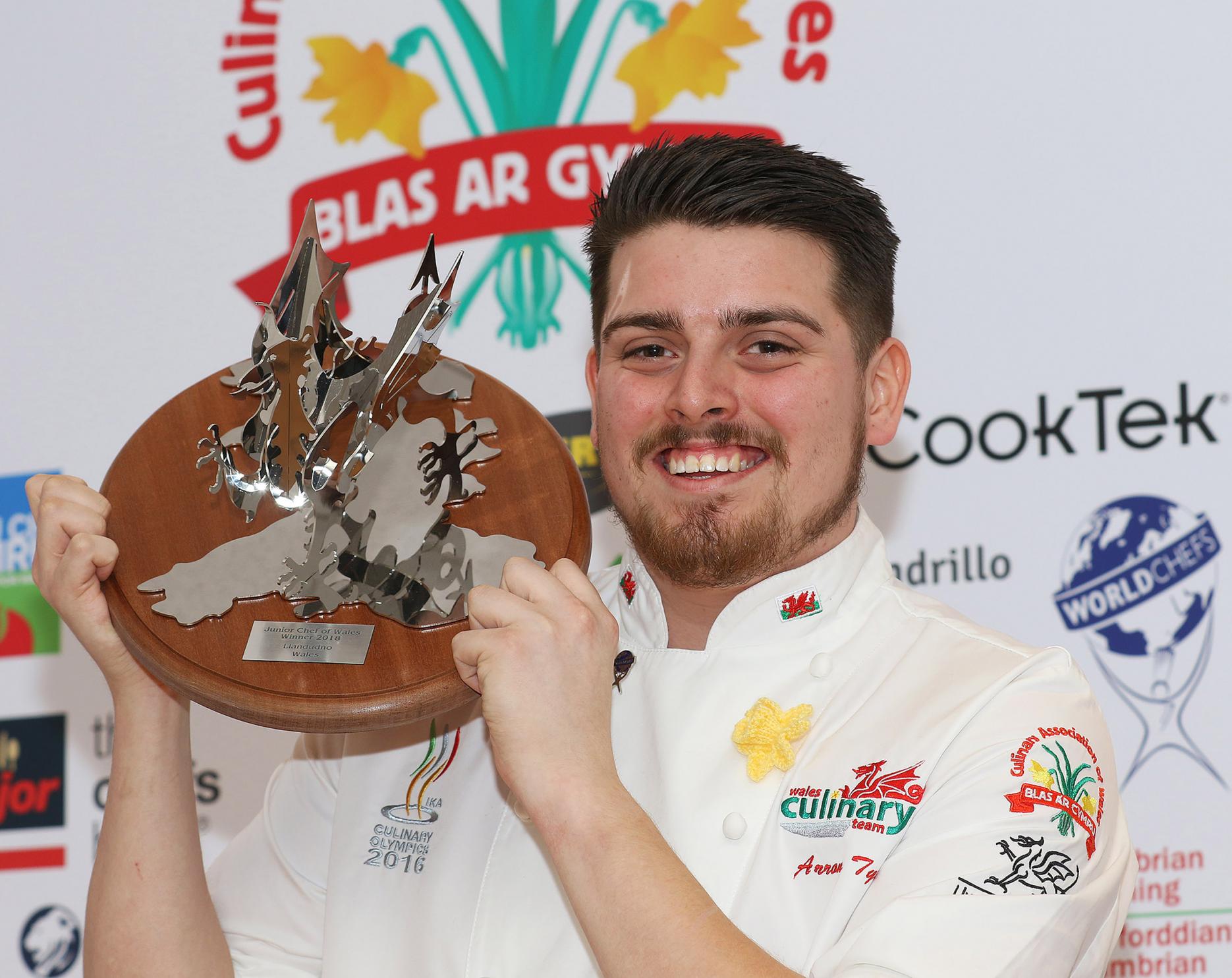 Junior Chef of Wales, Arron Tye