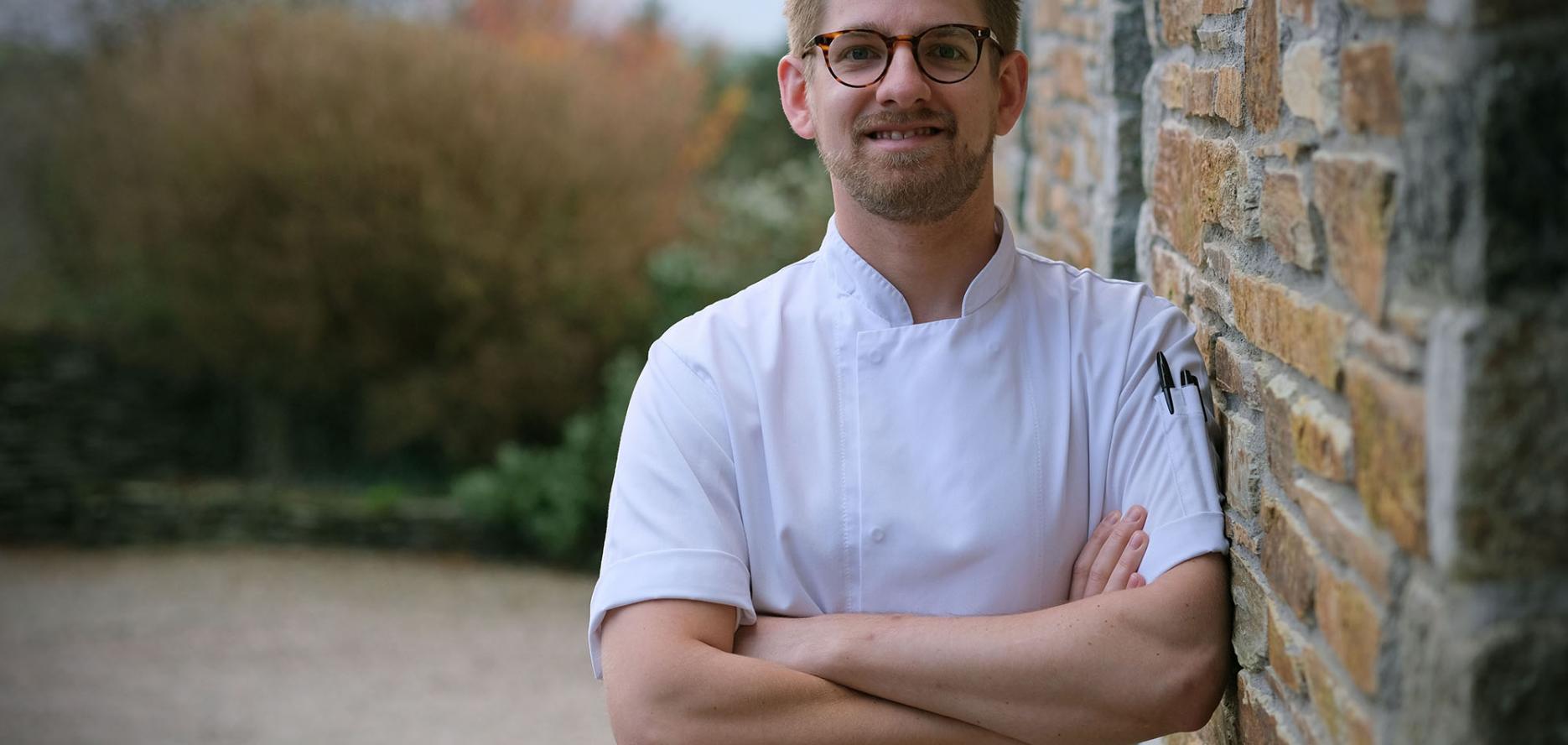 Alistair Turner, “AJ”, assistant head of cookery at Truro School Cookery – Photographer: Jim Michell Former Rick Stein chef appointed assistant head of Cornish cookery school
