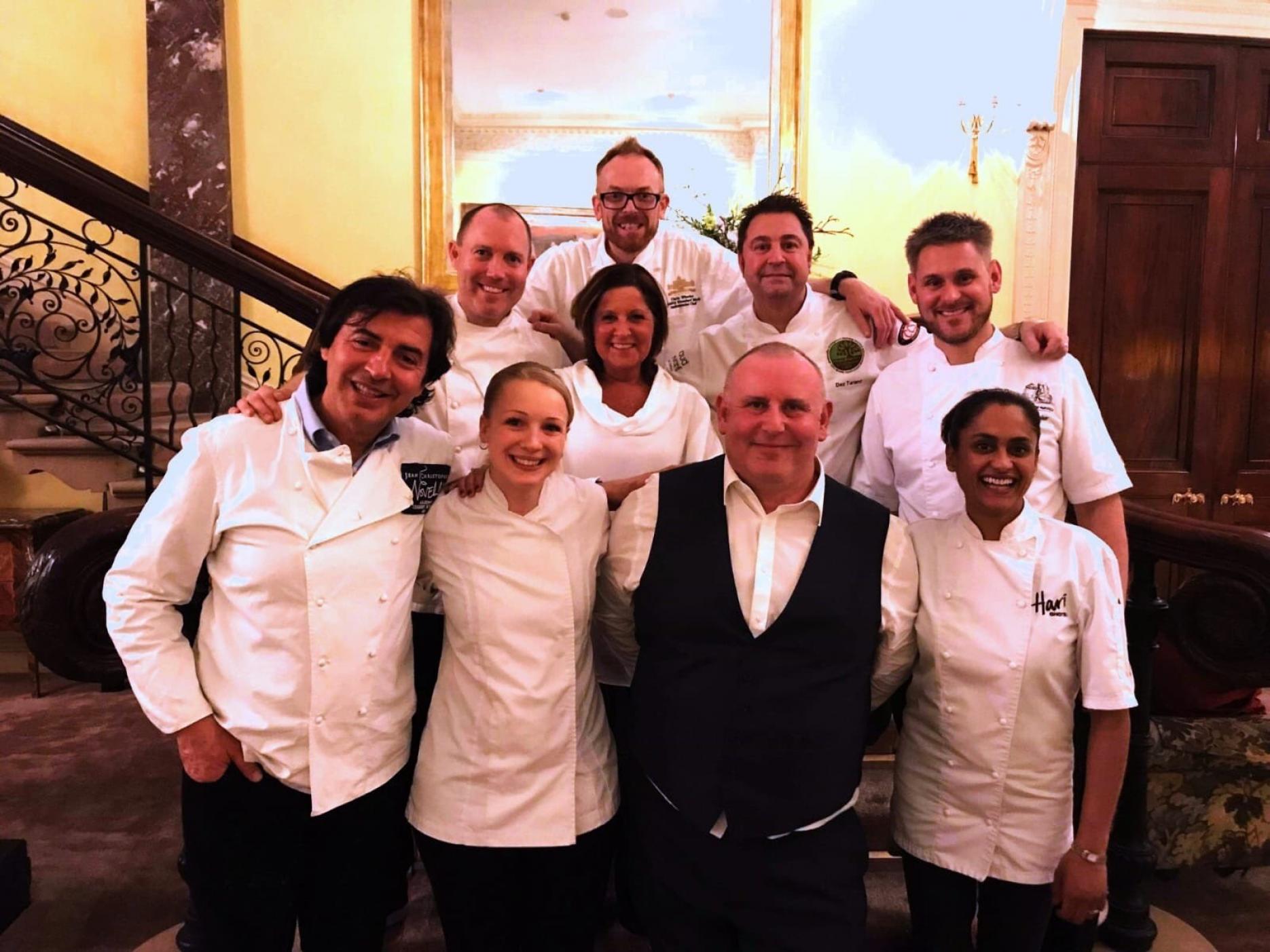 Chefs' partnership at Stoke Park Celebrity chefs transform quality British beef and lamb