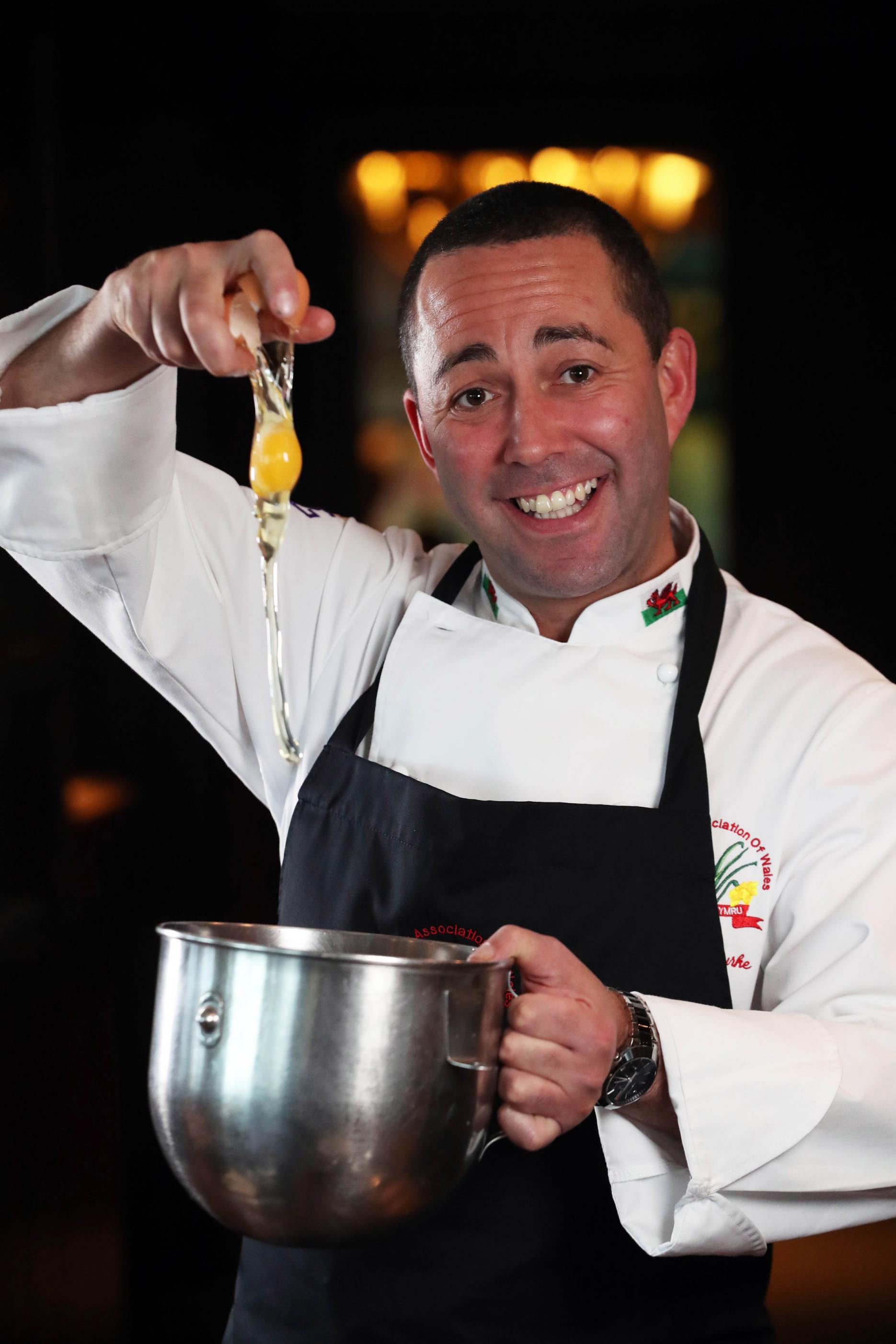 Culinary Team Wales captain, Danny Burke