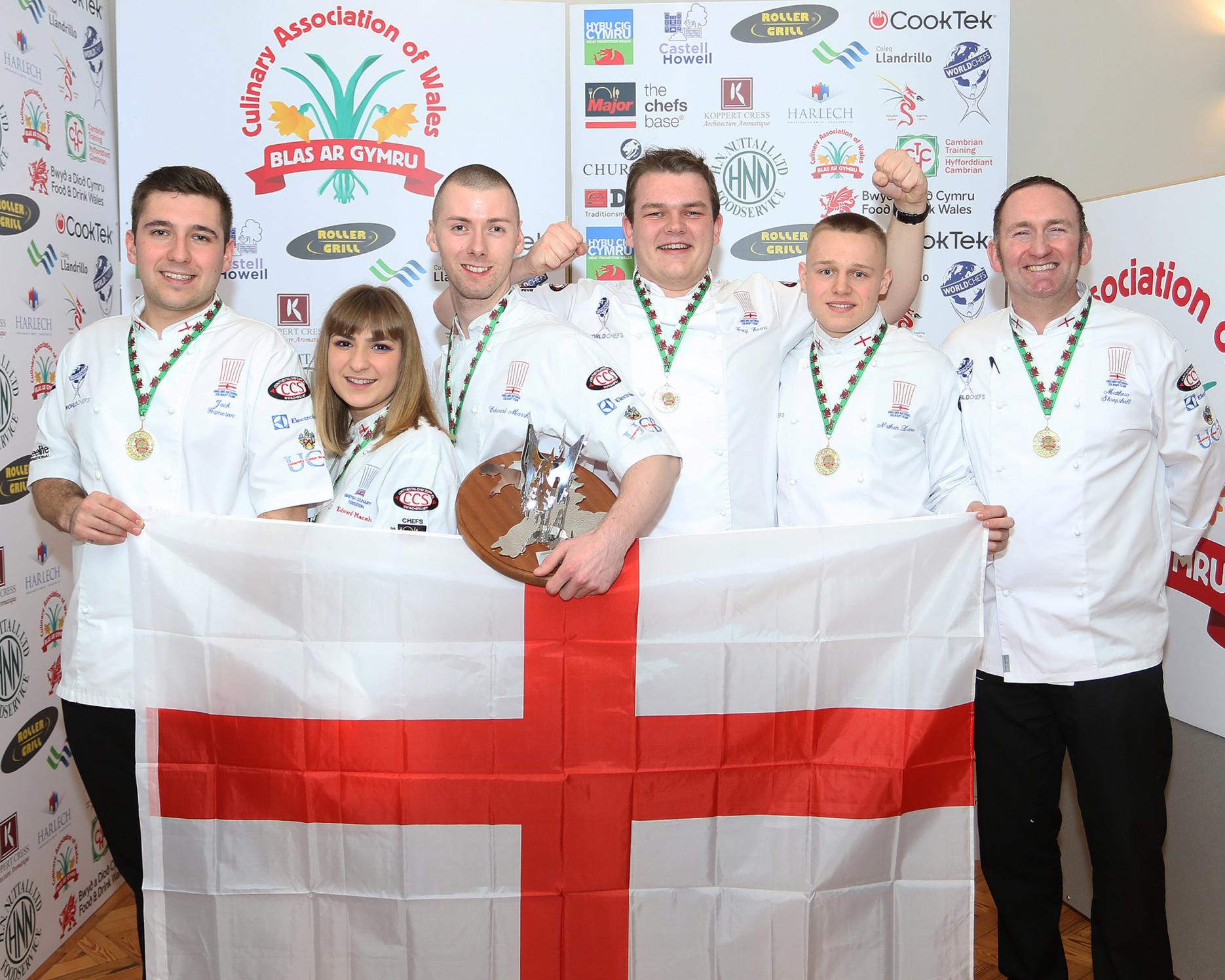 Winning team, Junior Culinary Team England