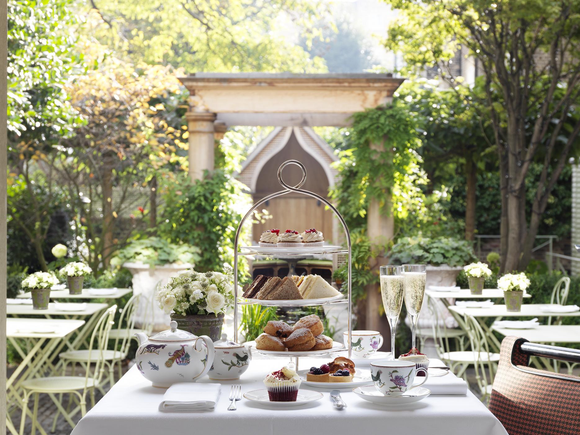 Afternoon tea at Firmdale Hotel