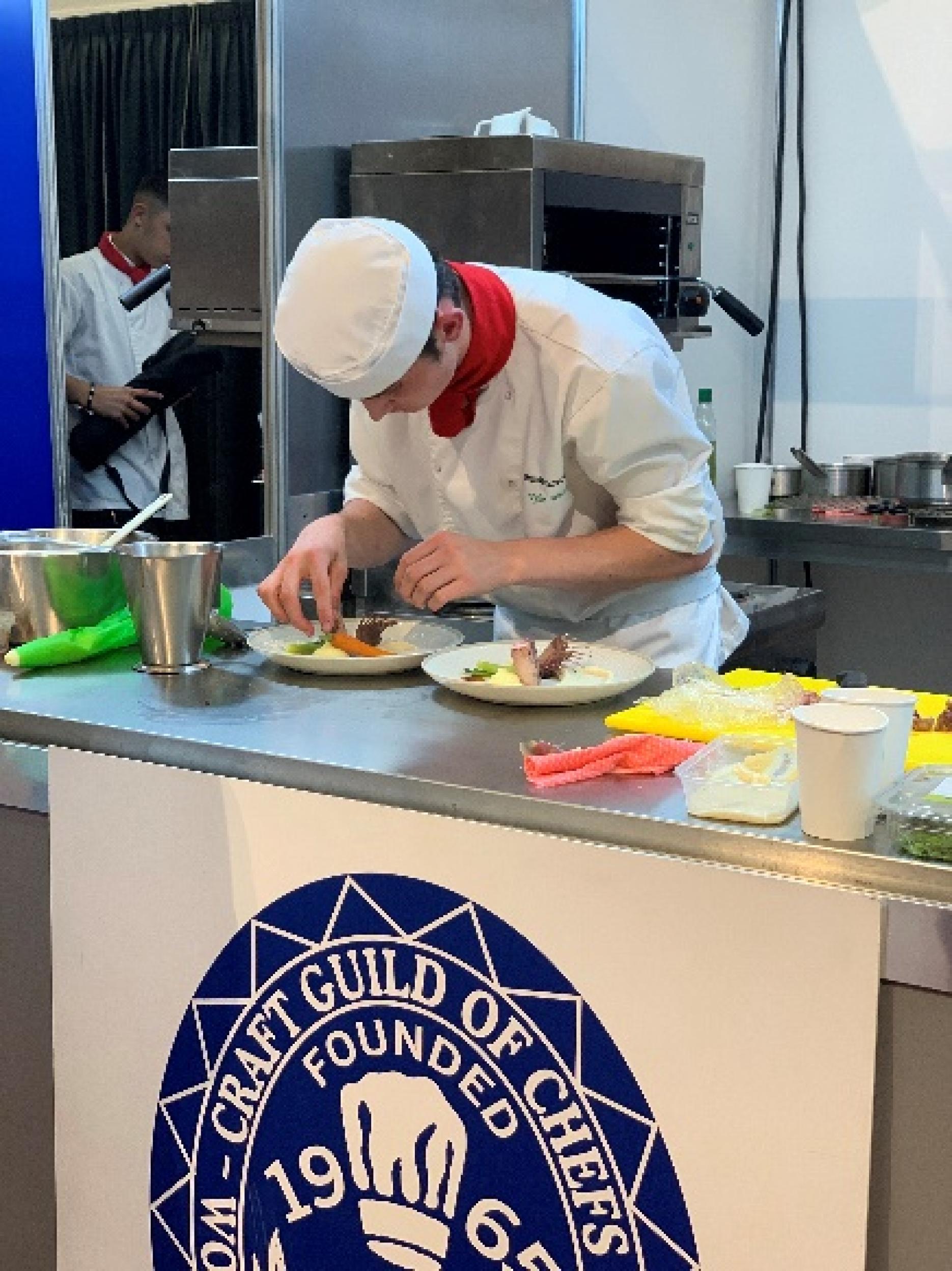 Wessex Salon Culinary student chefs