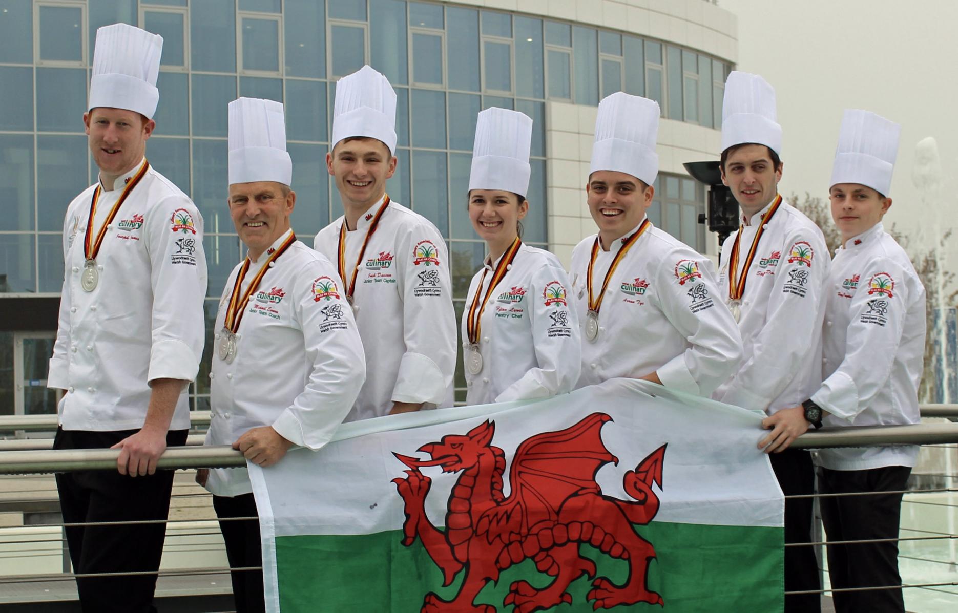 Culinary Olympic silver medalists represent Wales at WICC Culinary Olympic silver medalists represent Wales at WICC
