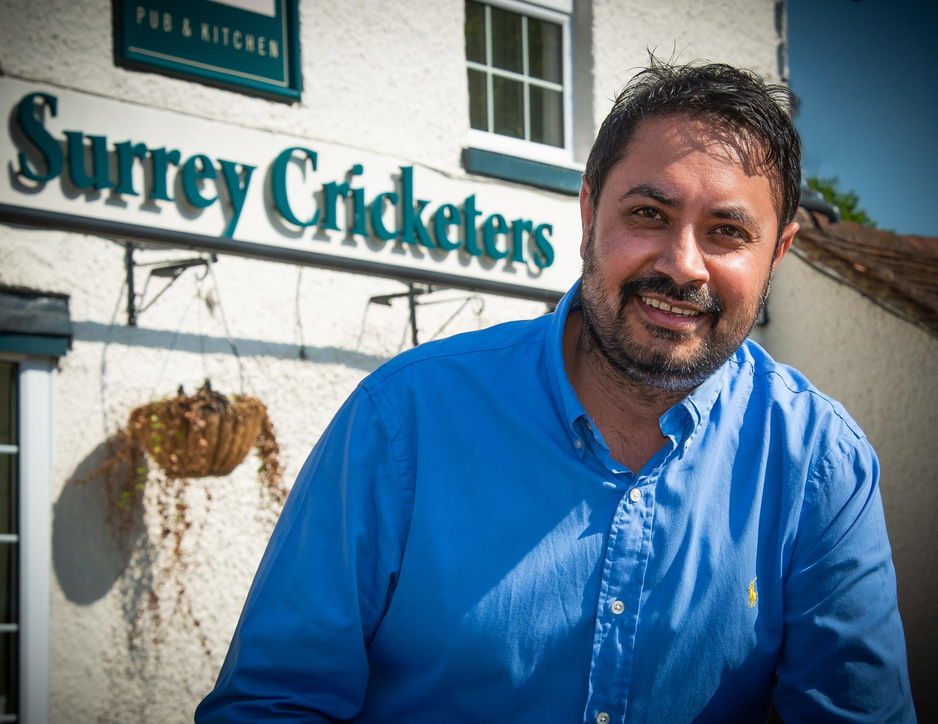 Kanwar Gurmohan at the Surrey Crickets pre-refurbishment Jamie Oliver Restaurant’s operations chef takes on Surrey pub Kanwar Gurmohan