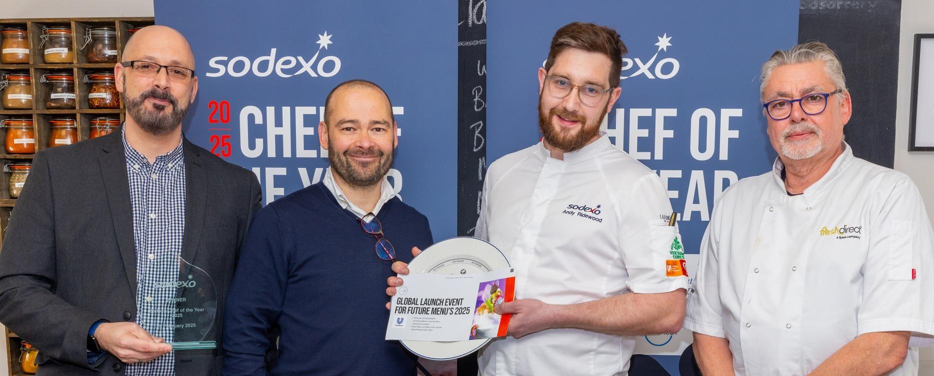 Sodexo crowns Andrew Ridewood as Chef of the Year winner Sodexo crowns Andrew Ridewood as Chef of the Year winner