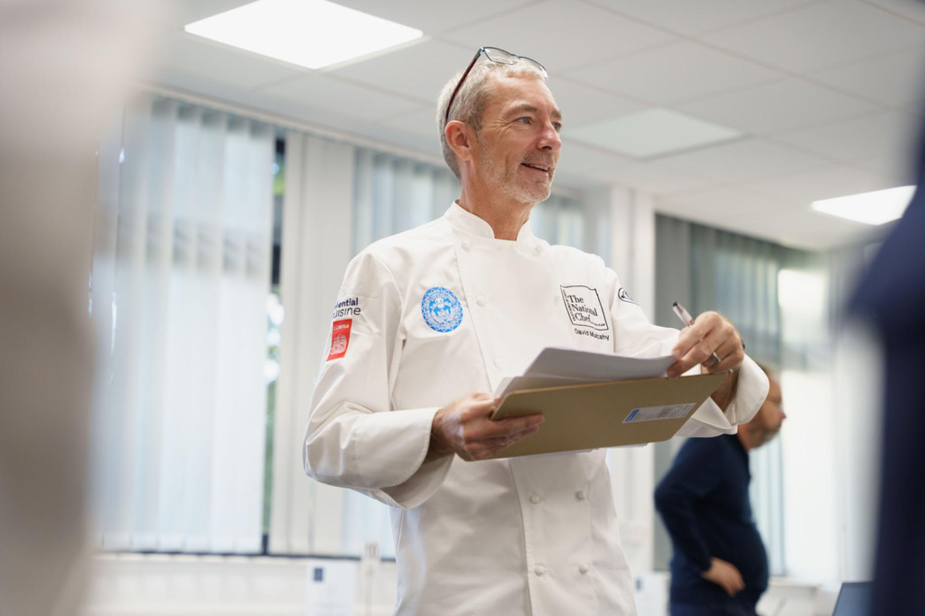 David Mulcahy, vice president of the Craft Guild of Chefs David Mulcahy, vice president of the Craft Guild of Chefs