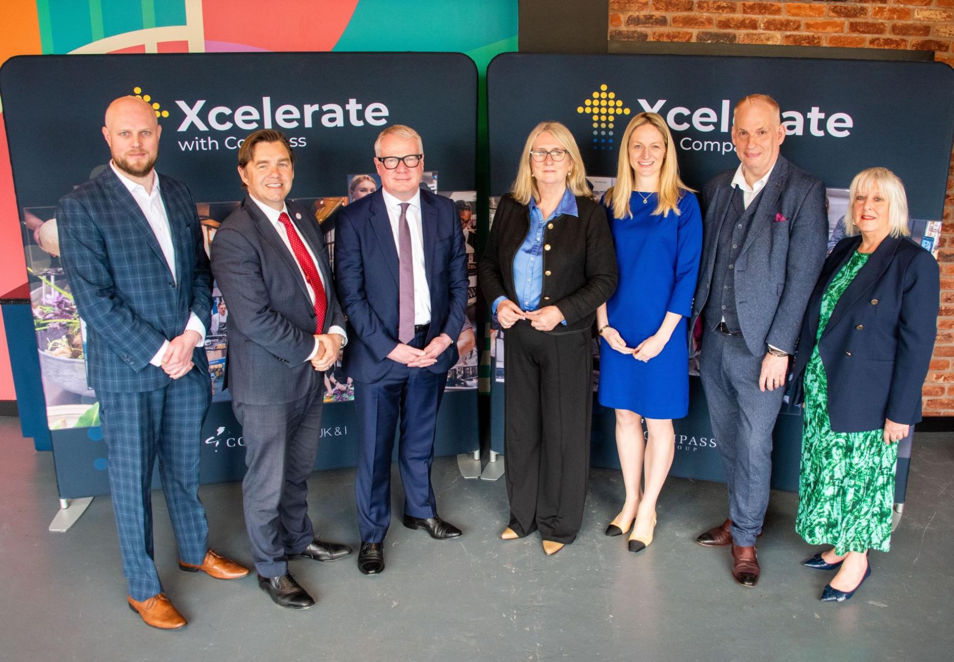 Compass Group welcomes Skills Minister to Xcelerate hub 