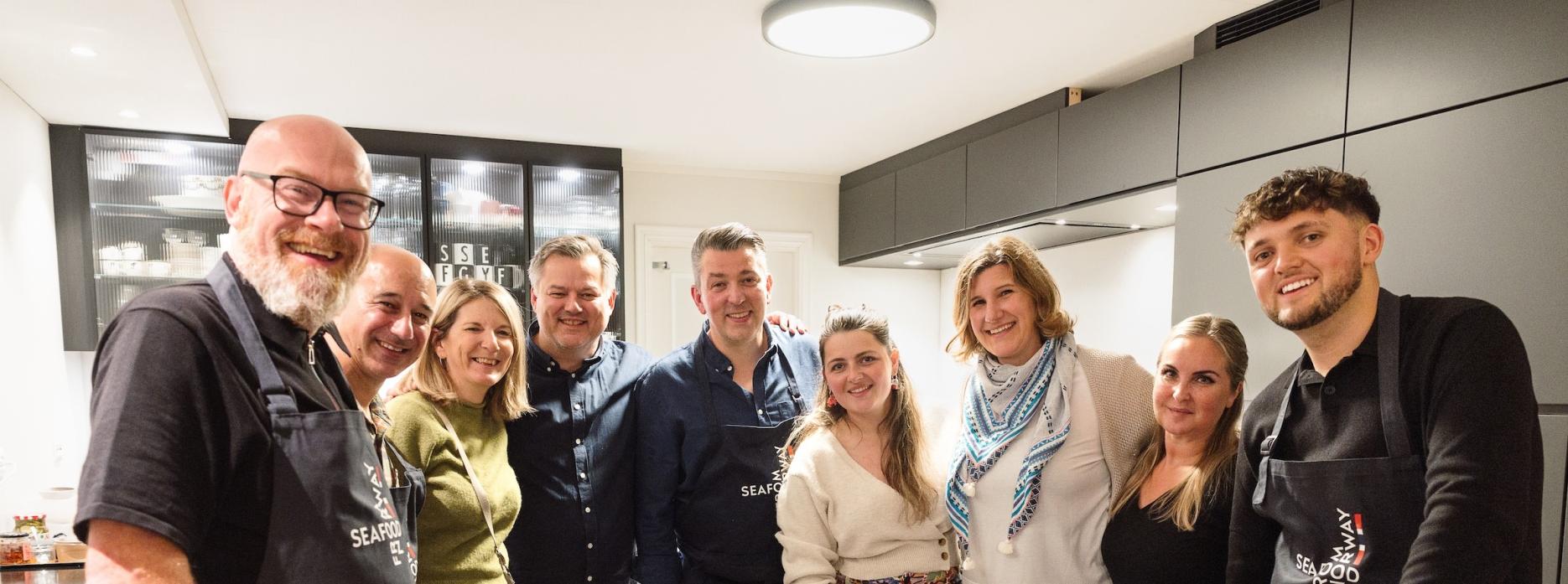 Seafood from Norway takes top chef talent on educational experience Seafood from Norway takes top chef talent on educational experience
