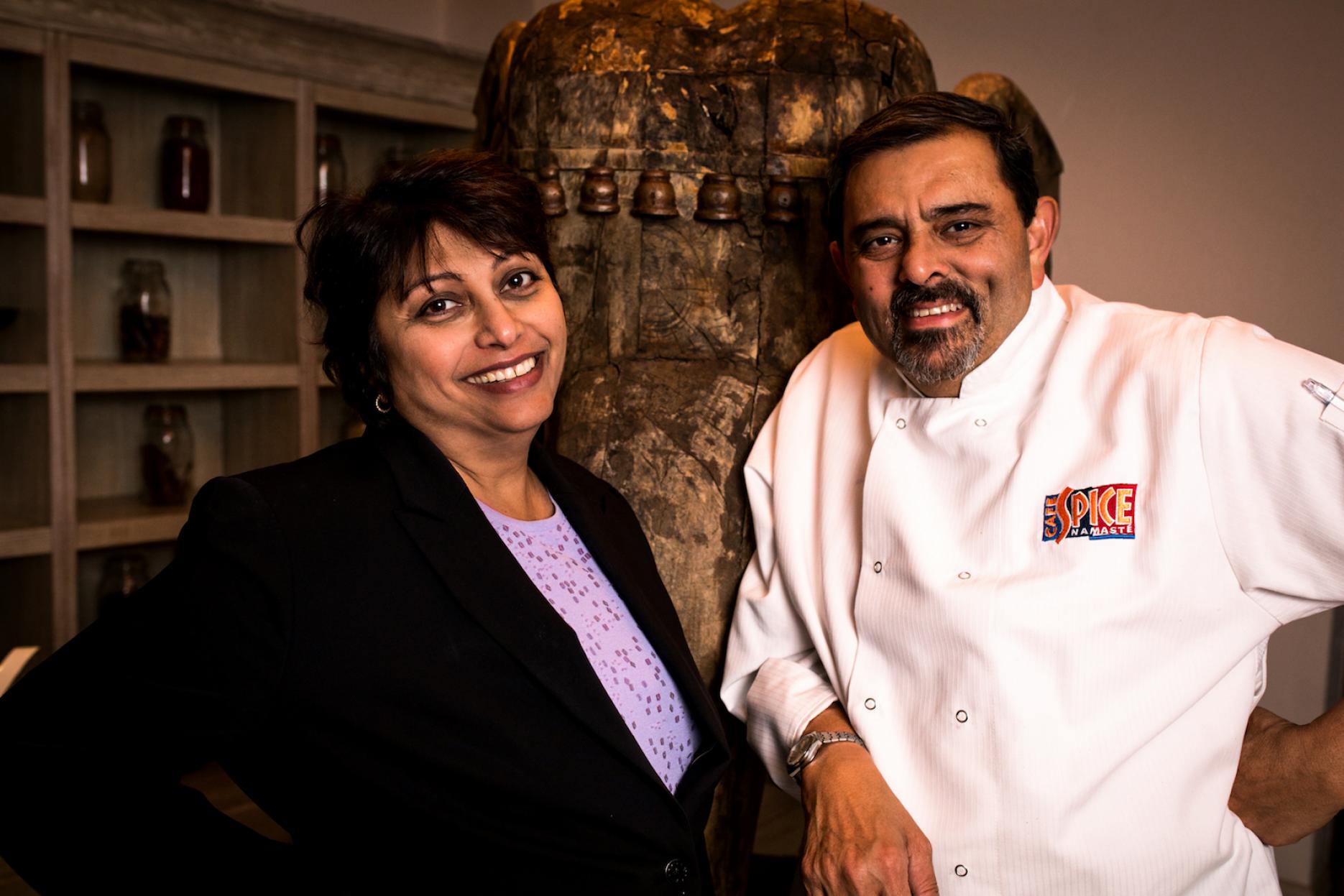Cyrus and Pervin Todiwala
