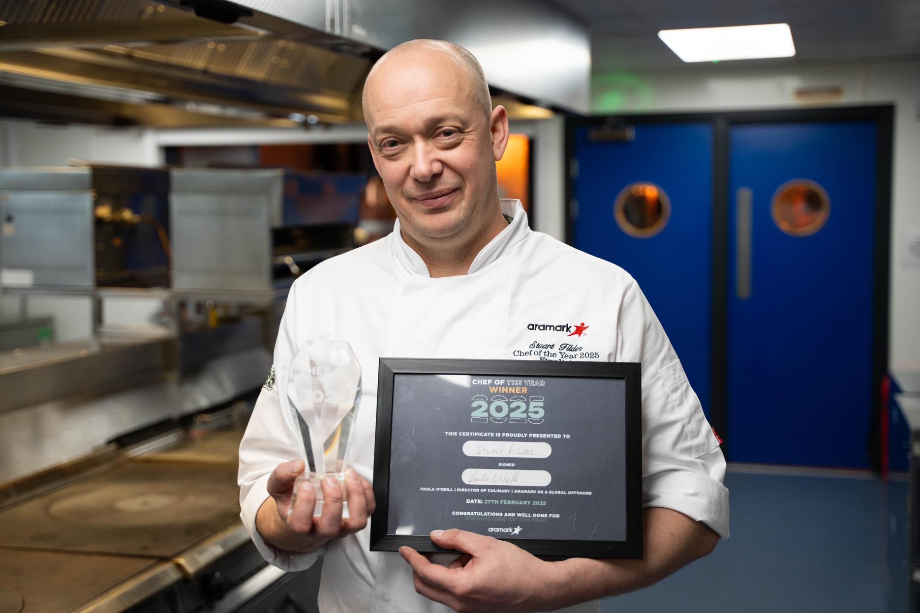 Stuart Fildes, executive chef within its education & healthcare sector Stuart Fildes, executive chef within its education & healthcare sector