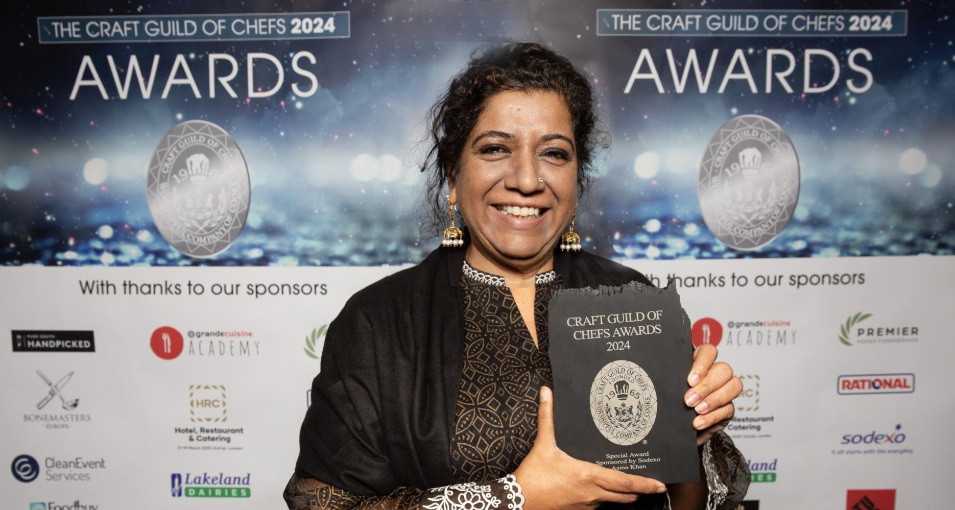 Special Award, sponsored by Sodexo: Asma Khan Special Award, sponsored by Sodexo: Asma Khan