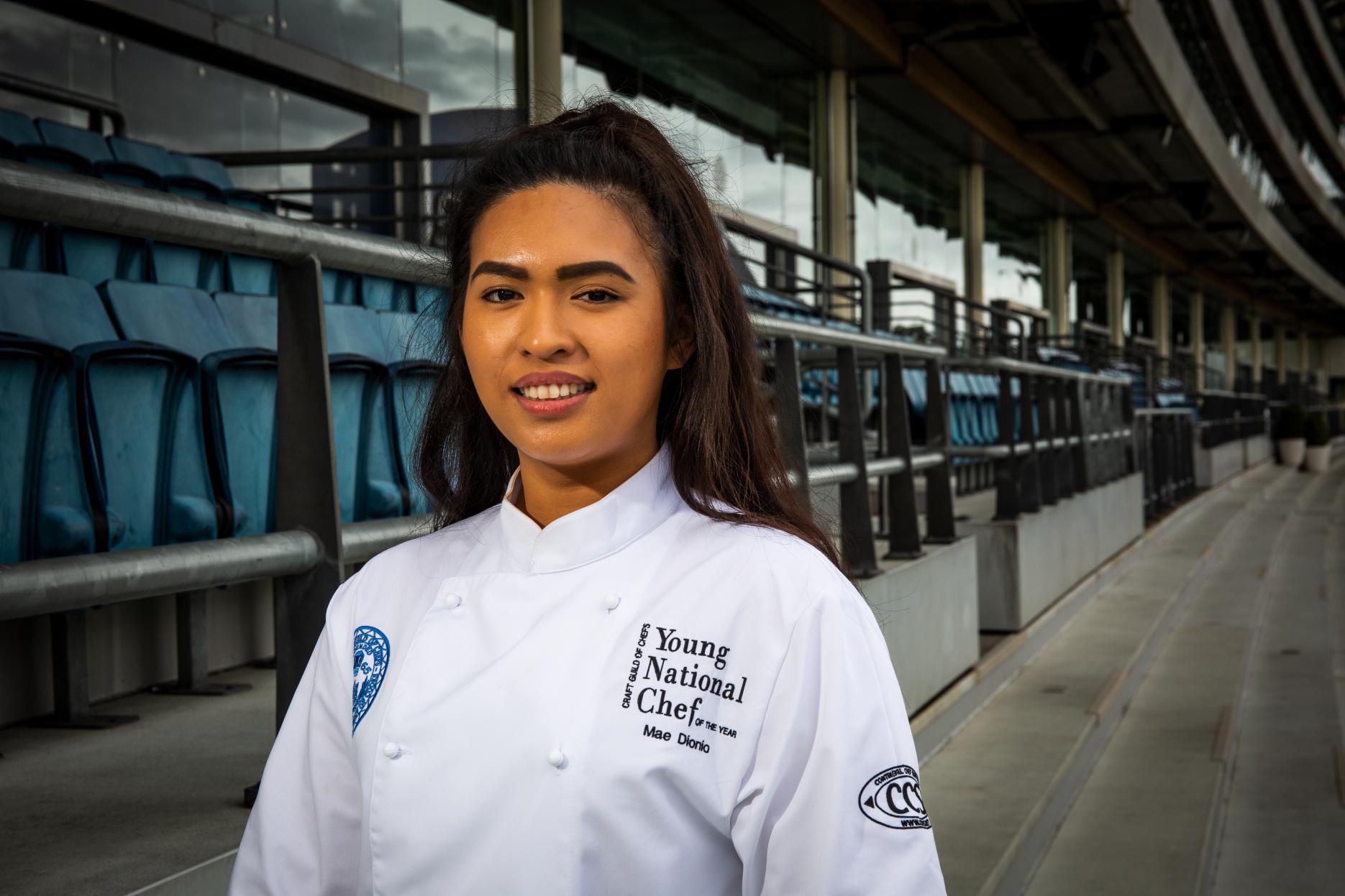 NCOTY winner Mae Dionio NCOTY winner Mae Dionio