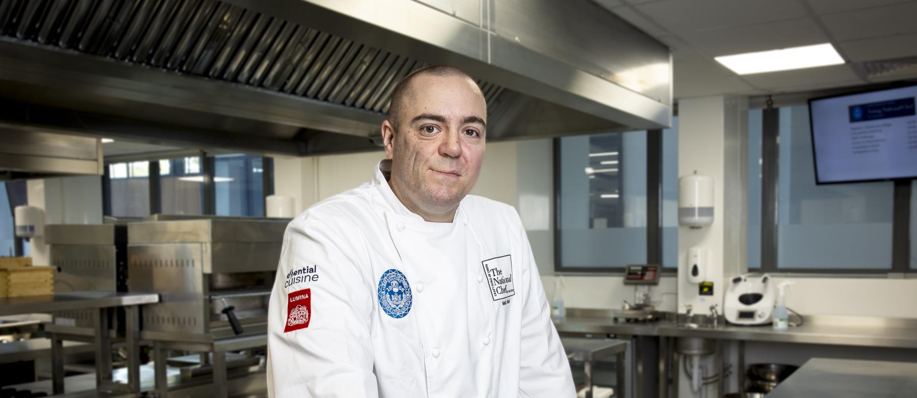 Matt Abé, chef patron at three Michelin starred Restaurant Gordon Ramsay