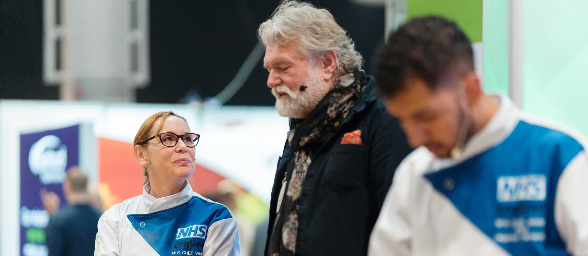 Hairy Biker Si King hosts top chef demos at Public Sector Catering Expo