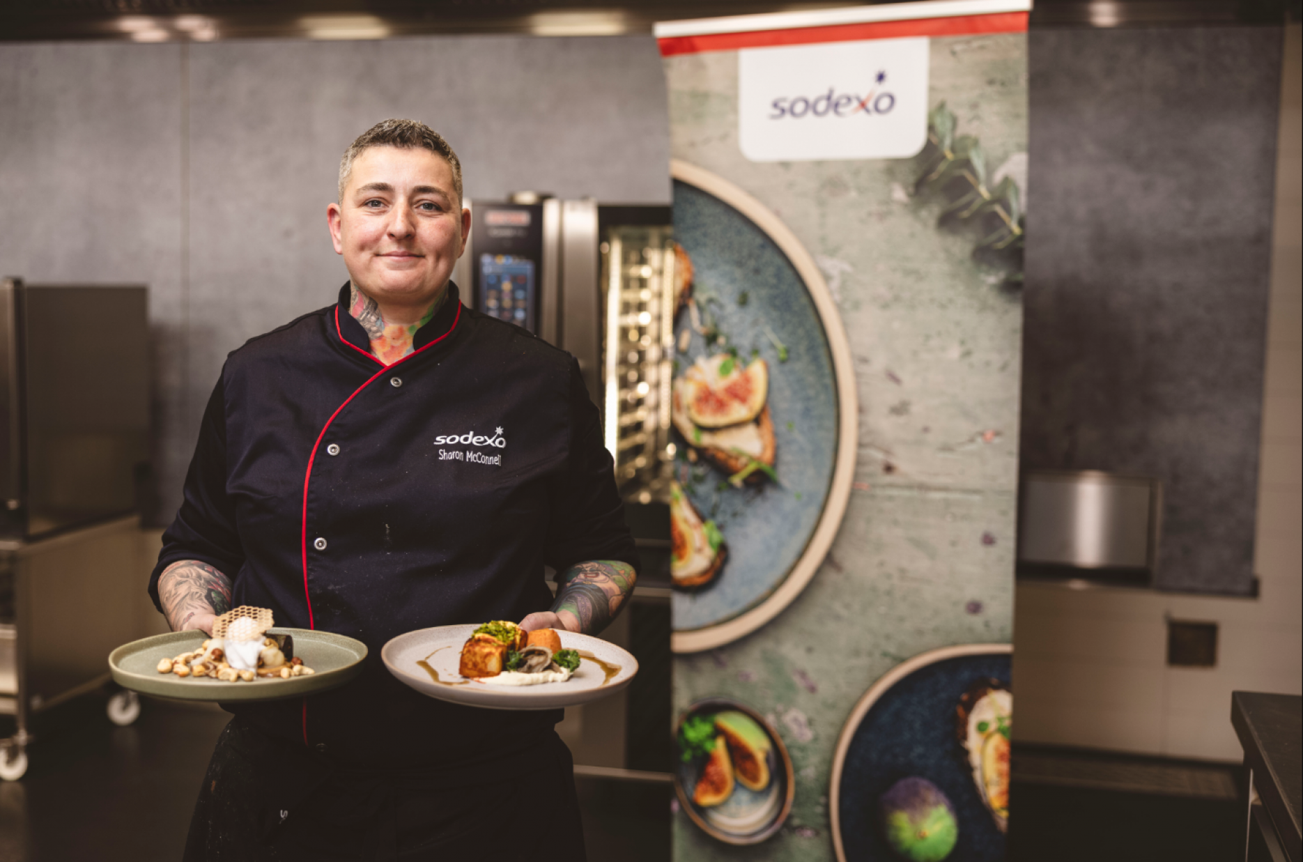 sodexo sustainable chef challenge sharon mcconnell joint winner