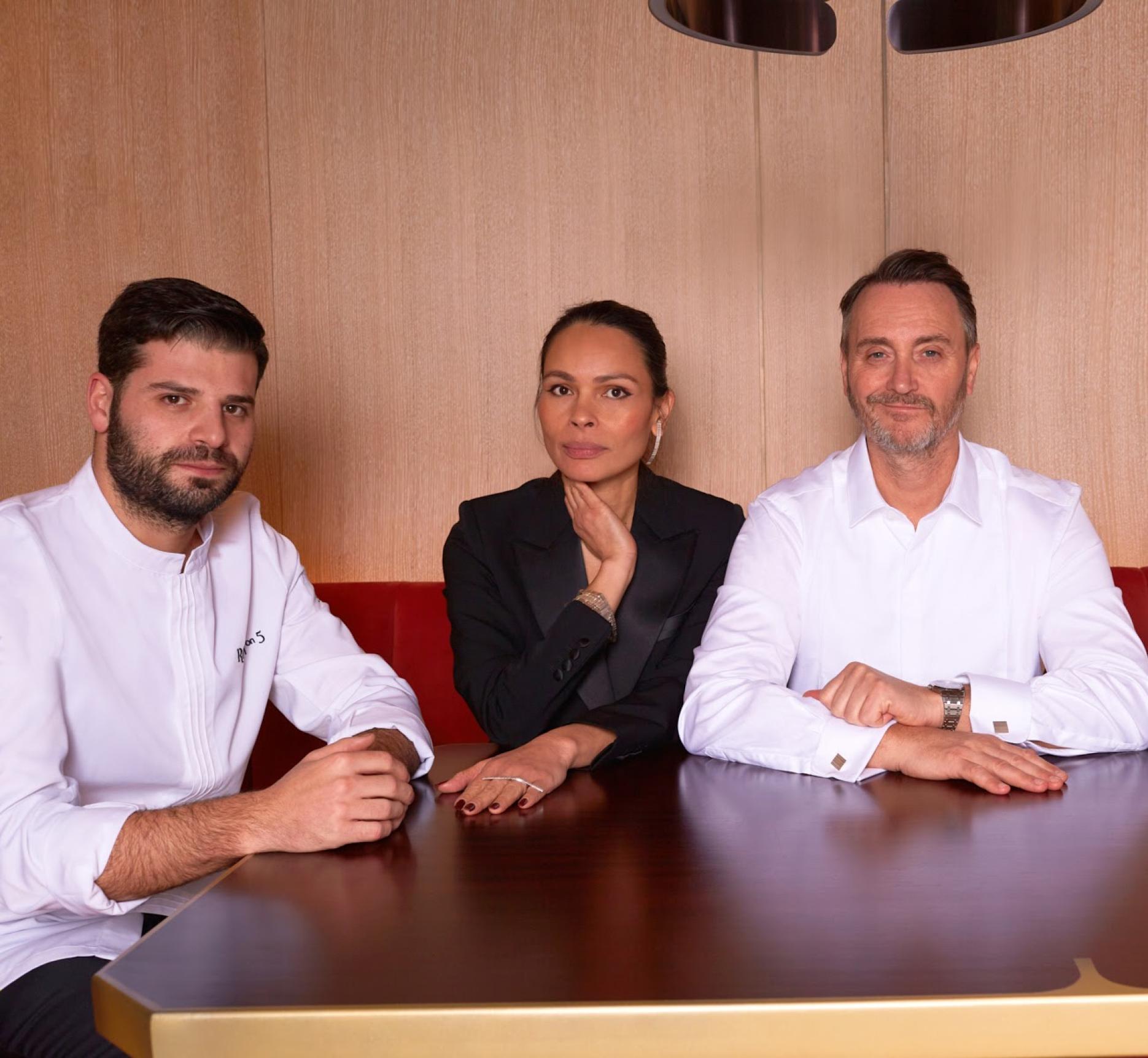 Spencer Metzger, Roxane Dupuy & Jason Atherton Spencer Metzger, Roxane Dupuy & Jason Atherton