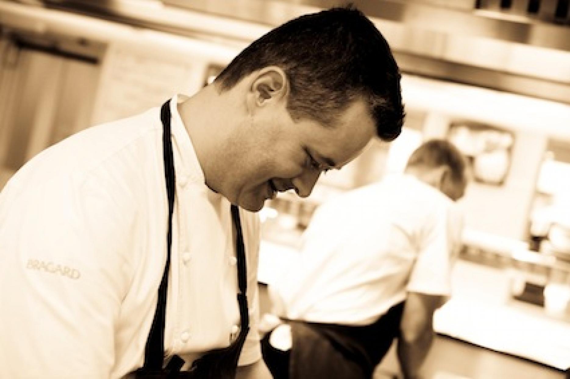 Bocuse d'Or UK candidate Adam Bennett Image of Bocuse d'Or UK candidate Adam Bennett