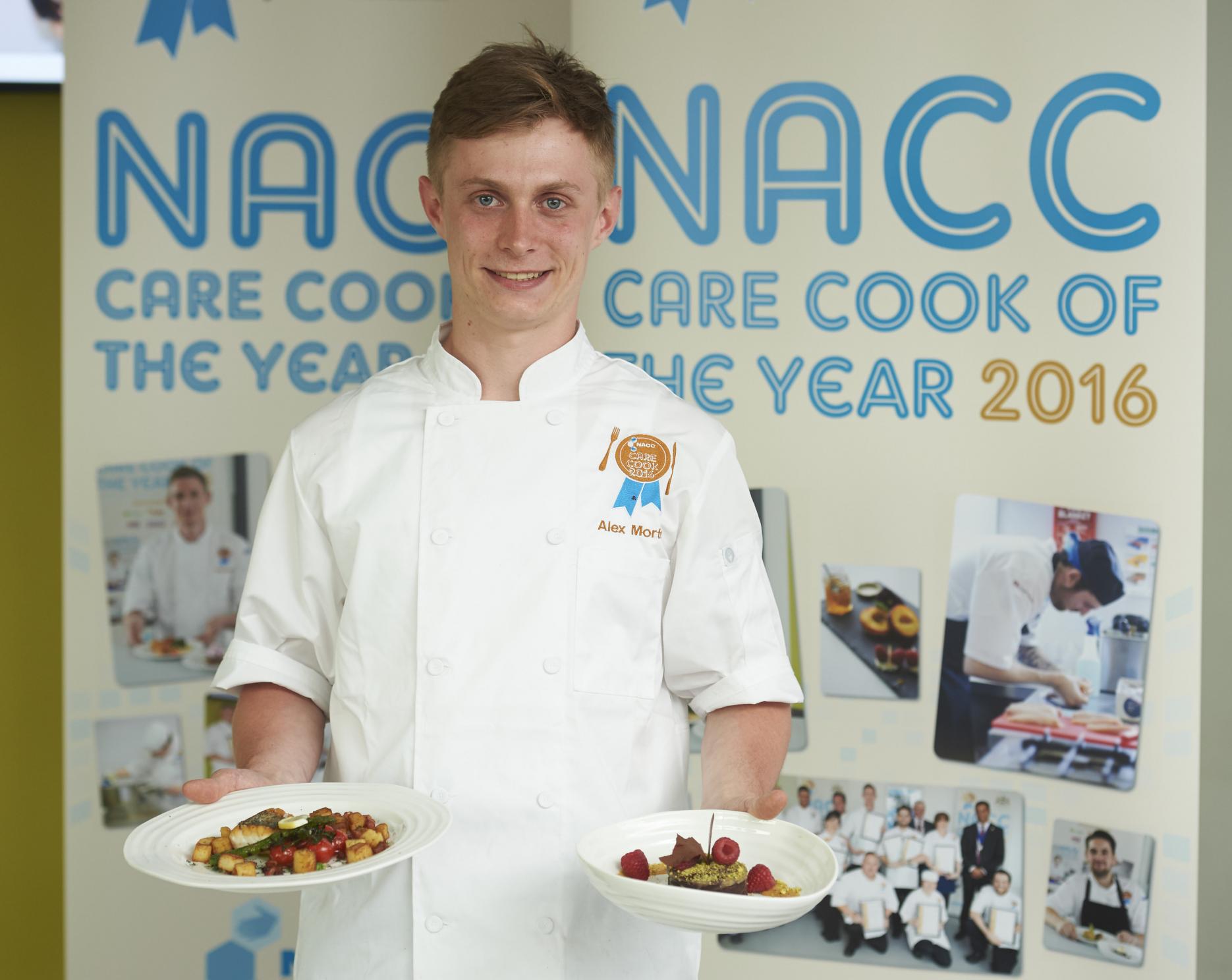 Alex Morte from Signature Senior Living, Coombe Hill Manor, has won the title of Care Cook of the Year 2016 NACC crowns Alex Morte Care Cook of the Year 2016