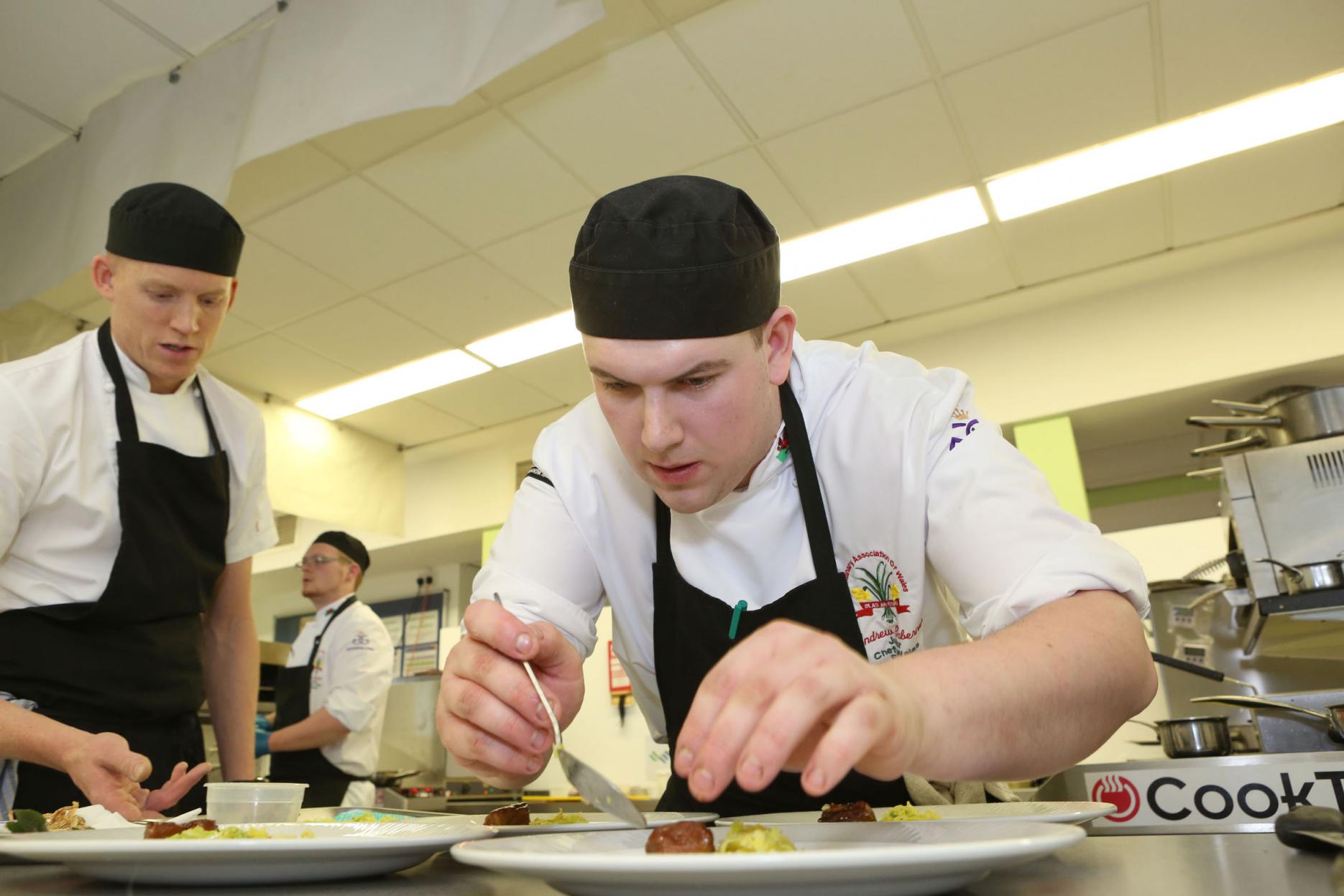 Andrew Tabberner crowned Wales' Junior Chef of the Year