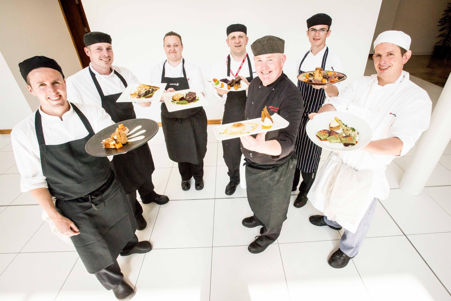 The Magnificent Seven Aramark reveals 2015 chef of the year after ‘Magnificent Seven’ battle it out