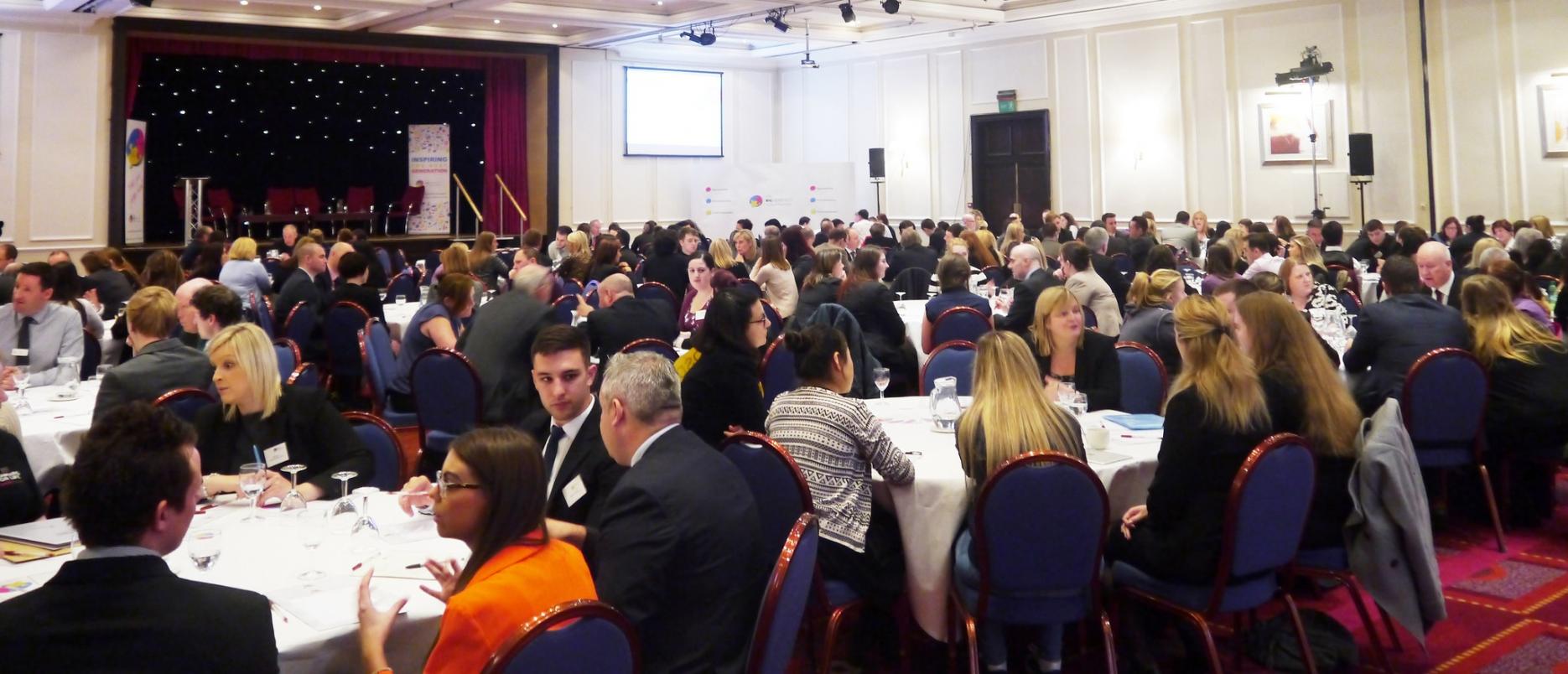 Job seekers and industry specialists meet at the Big Hospitality Conversation at Glasgow's Marriot Hotel Big Hospitality Conversation, BHA, Glasgow, Scotland, hospitality, tourism, jobs