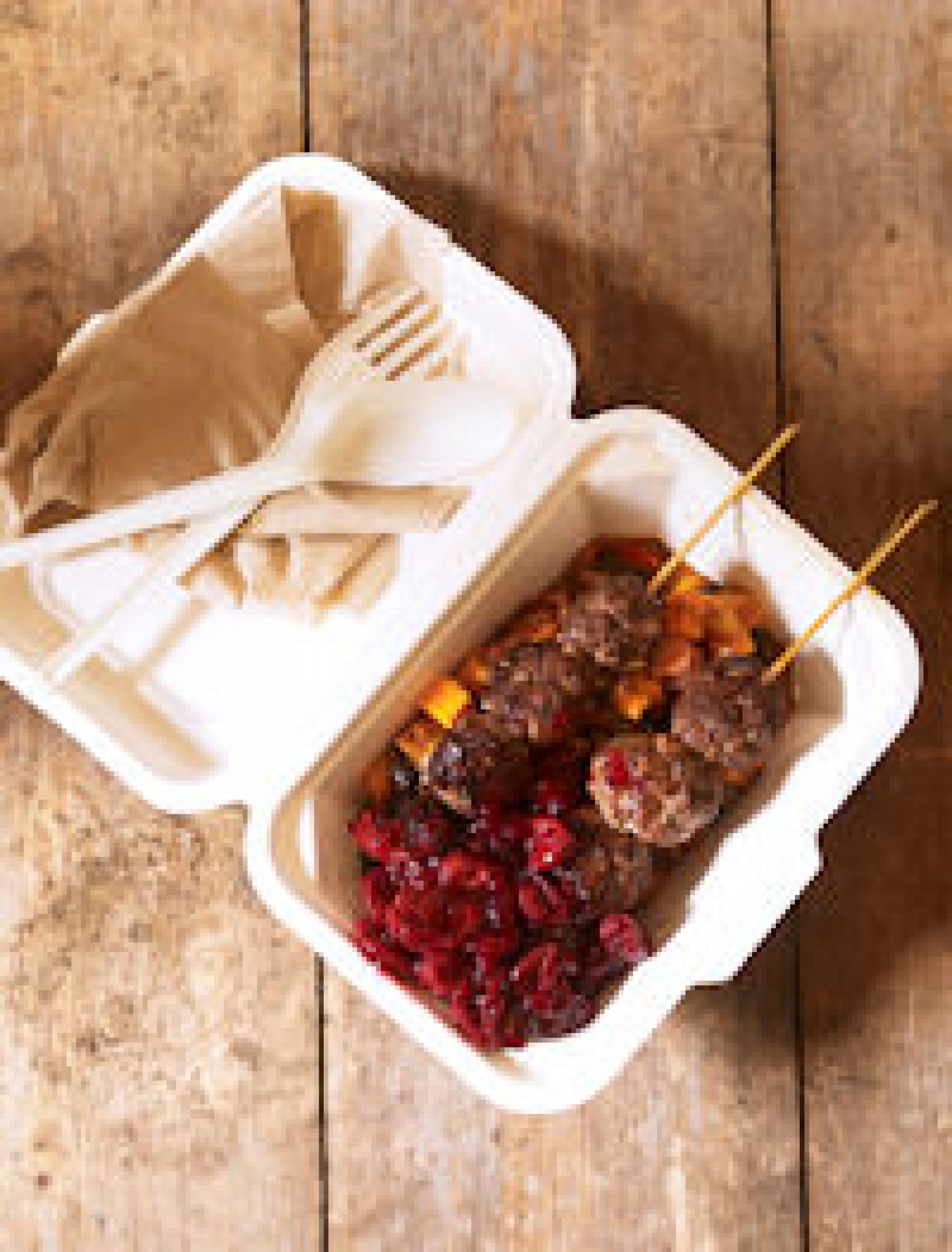 The Word on the Street book includes a recipe for Brazilian Balls and Beans.