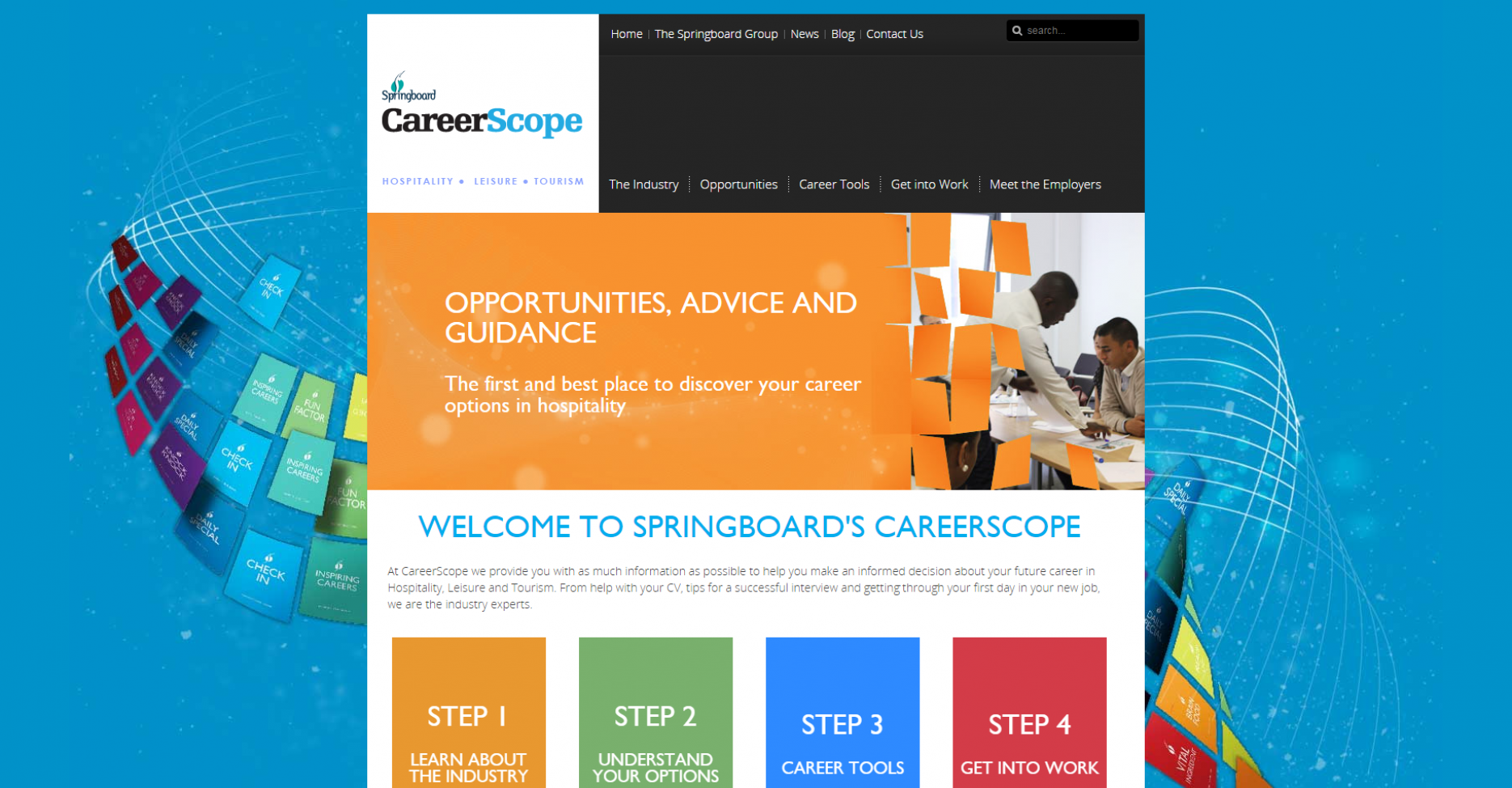 Springboard's Careerscope website