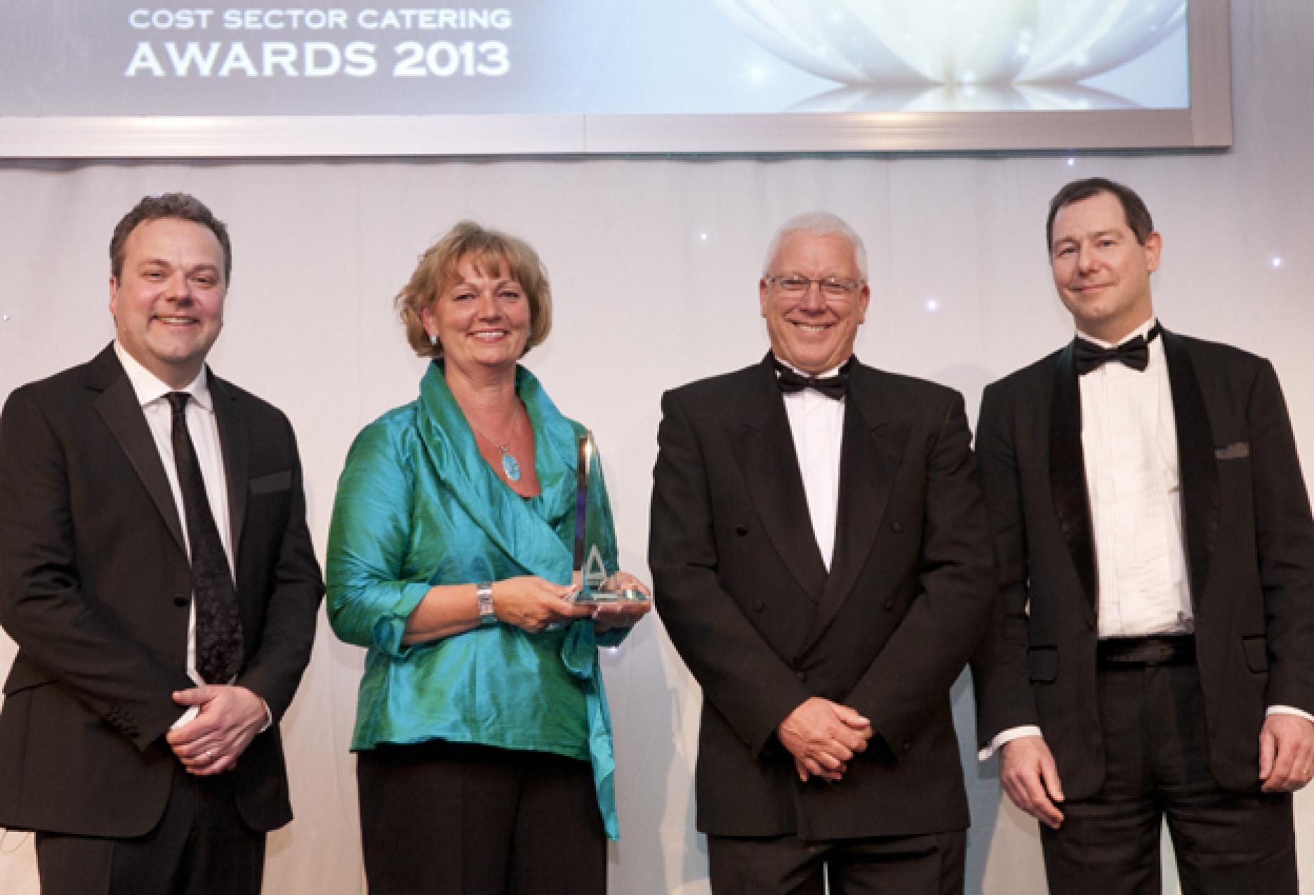 Wendy Bartlett scoops an award