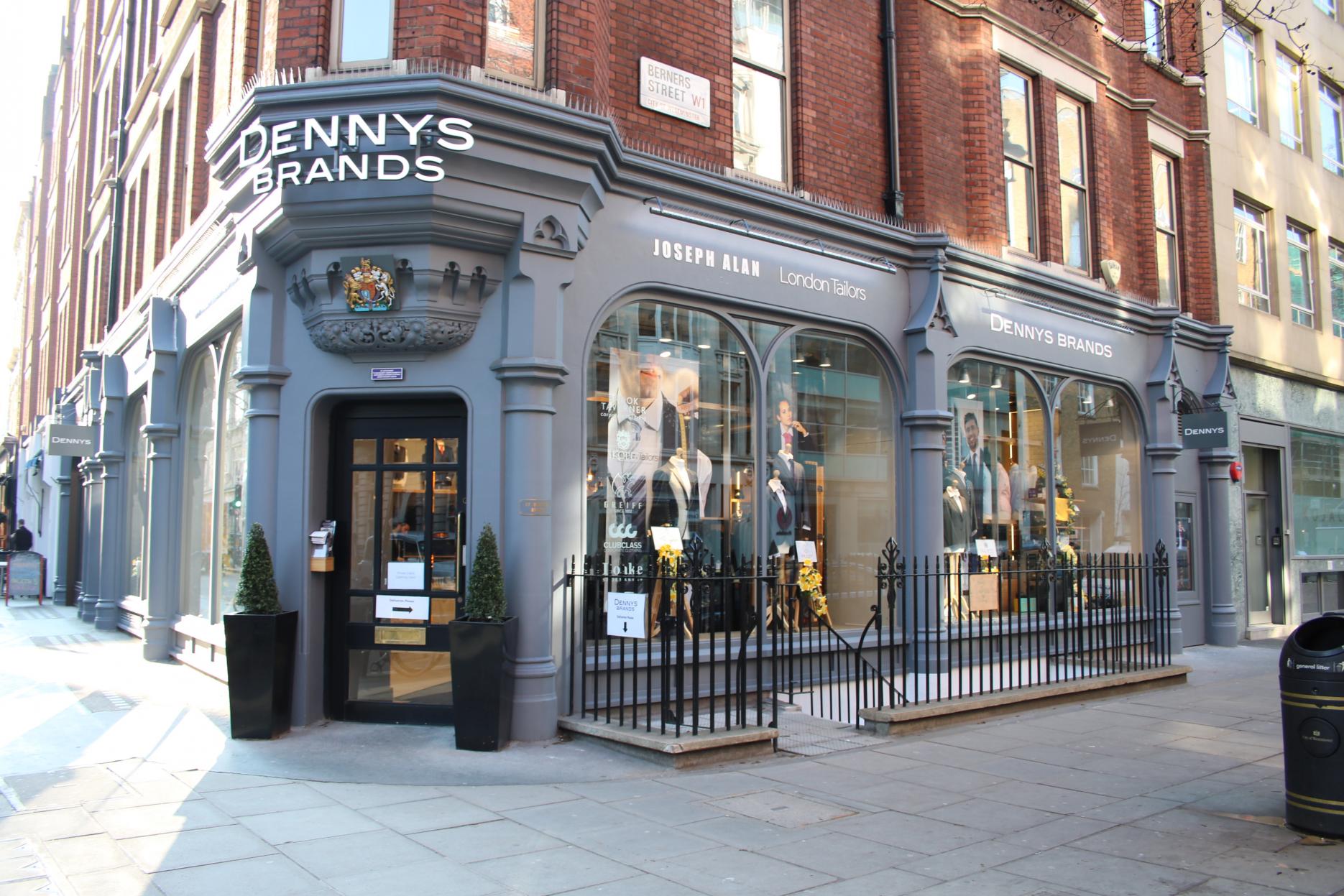 Uniform supplier Dennys opens London flagship store
