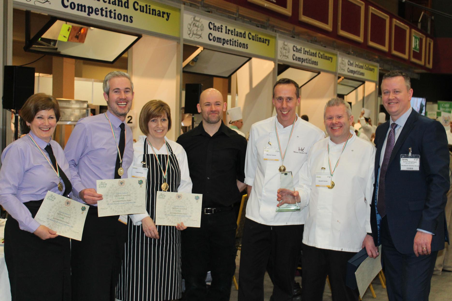 Mount Charles Group scoops gold at Food & Bev Live 2016