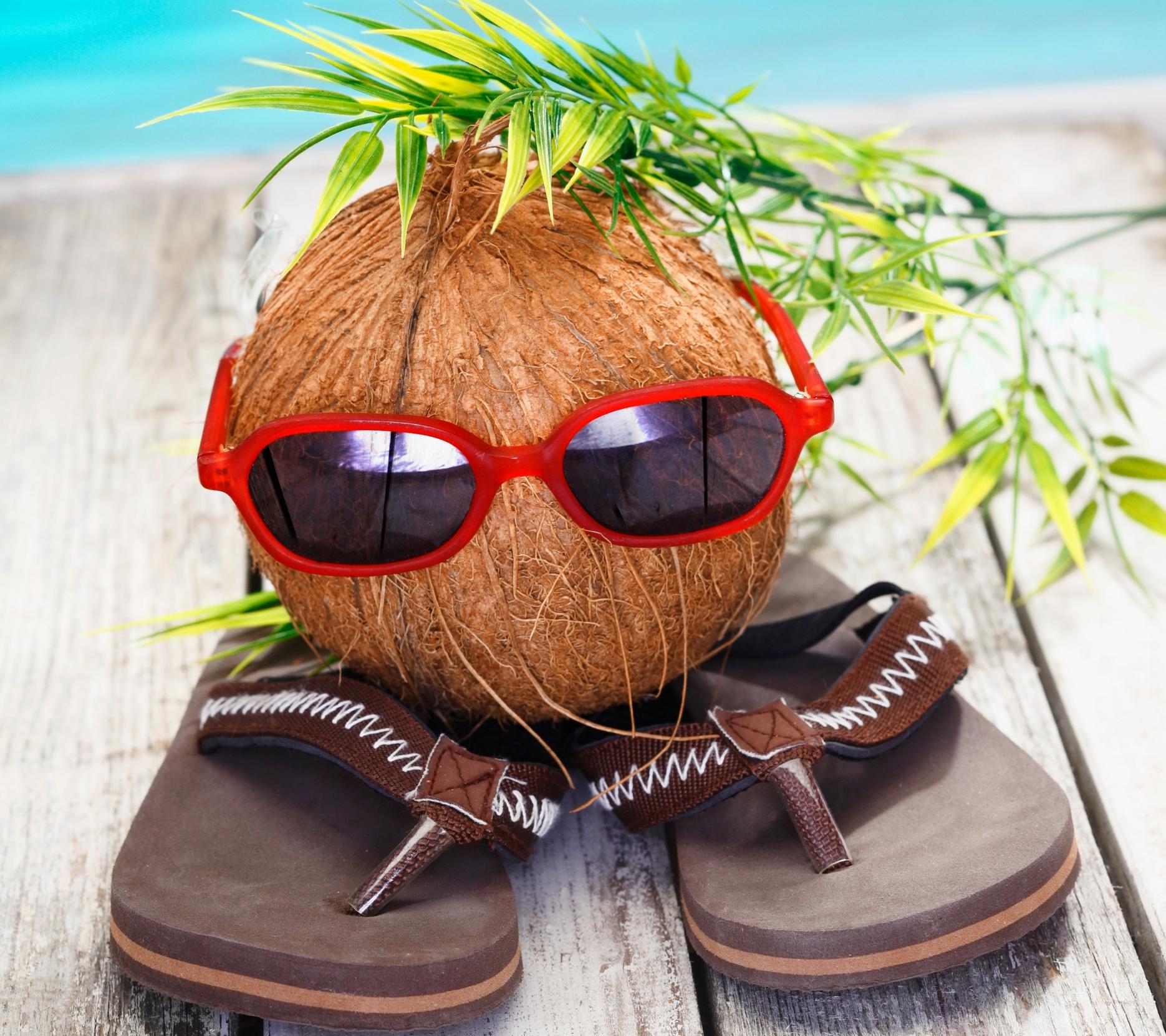Coconuts need time to relax too. Fun Friday Food Facts Vol. 2