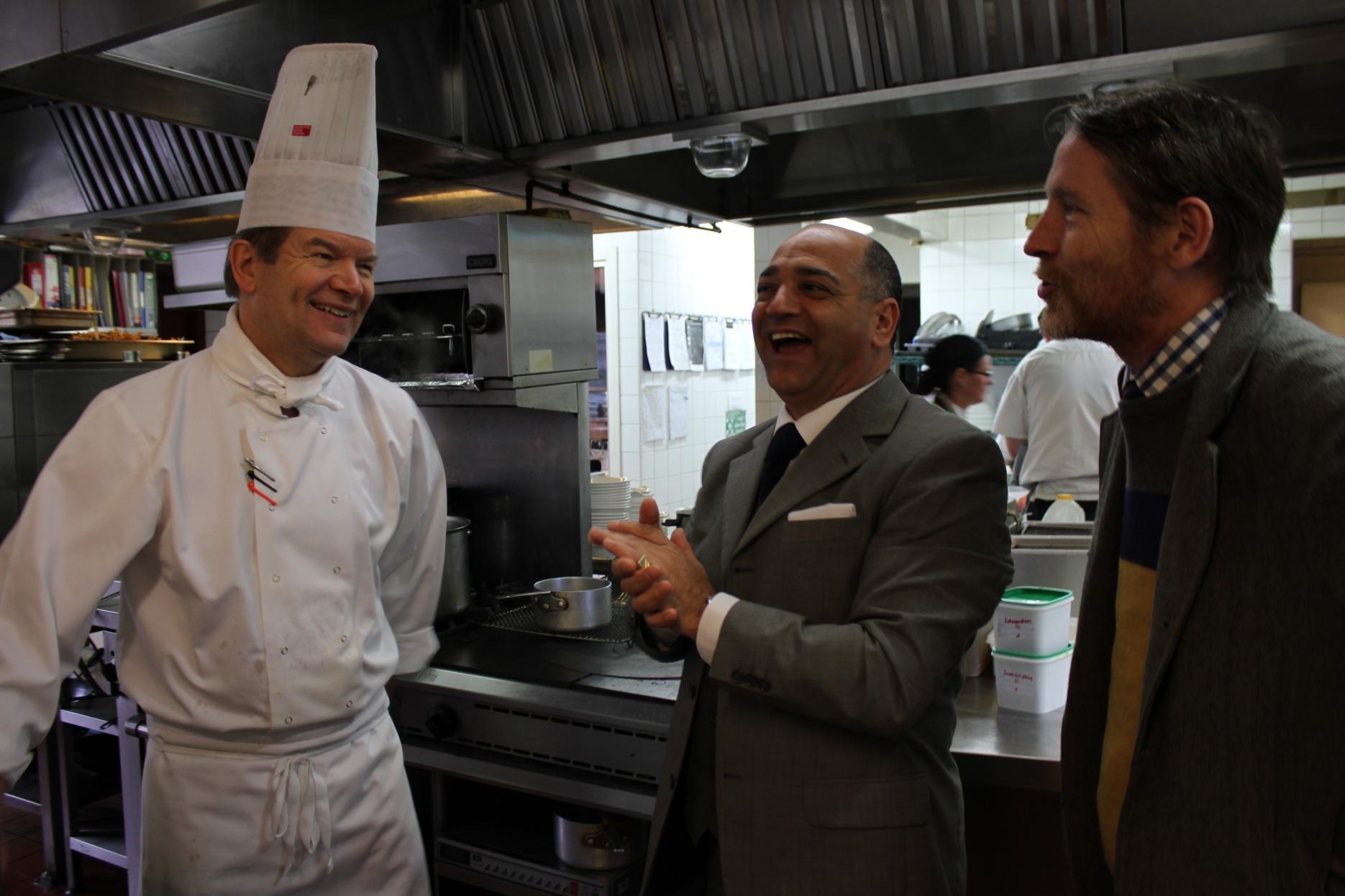 Gavin Cuthbertson Commercial Director Two Fat Ladies at The Buttery Culinary Ability Awards seeks charitable restaurants