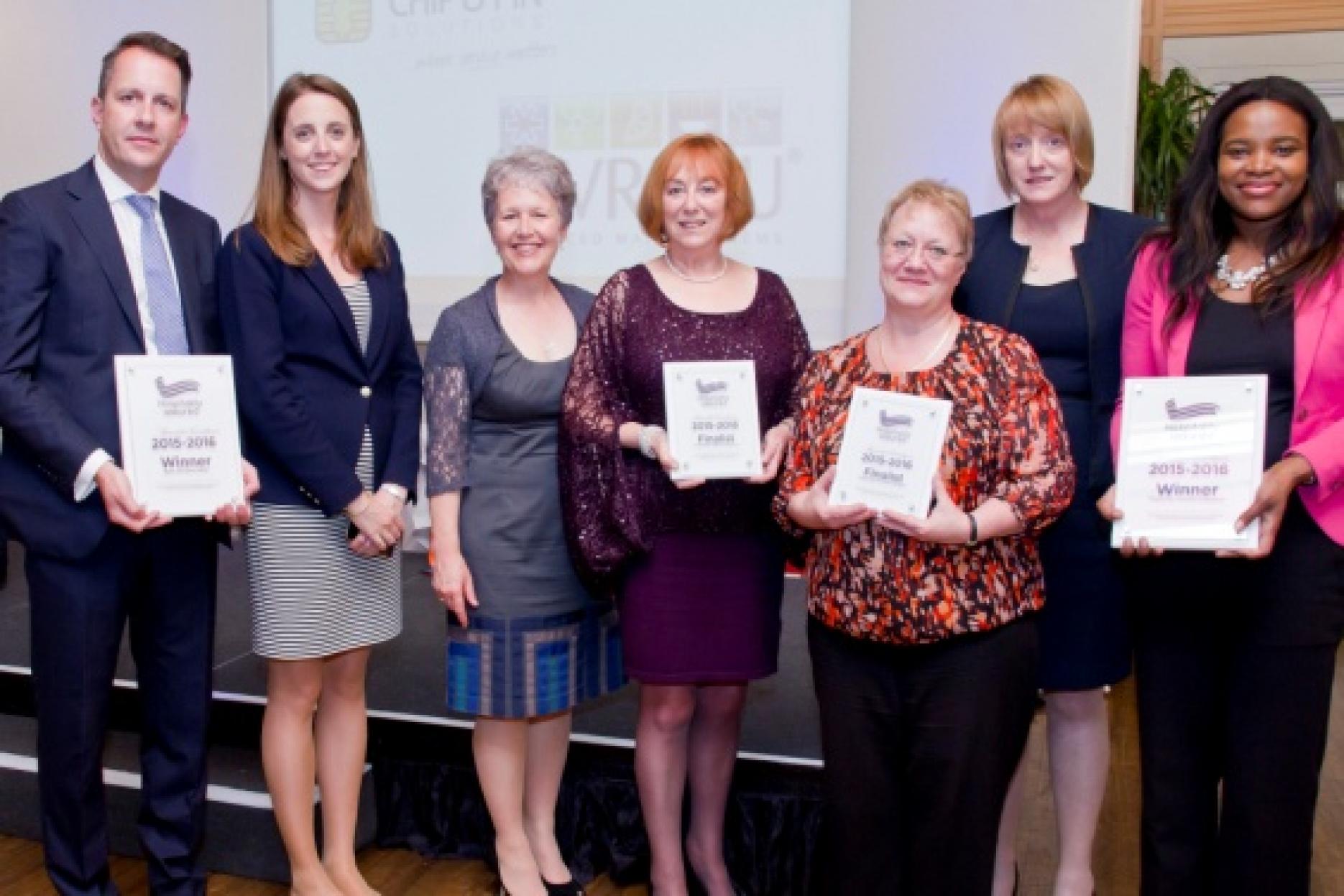 2016 Hospitality Assured winners honoured at Westminster Kingsway