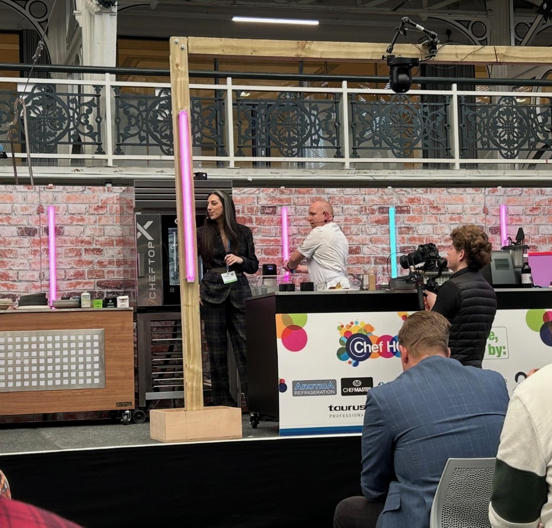 NCOTY Danny Young showcases winning dish at Catering Innovation Show  