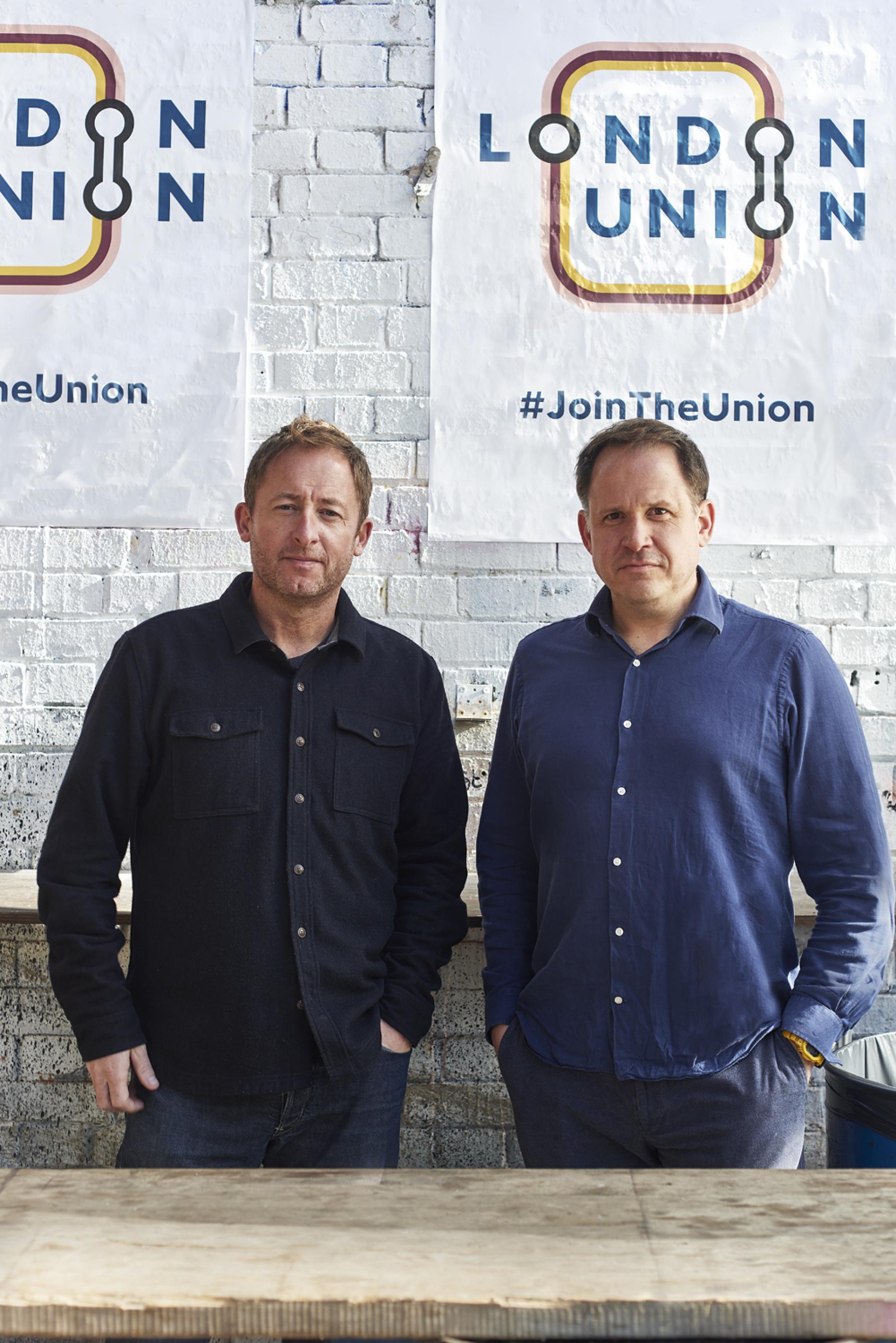 Co-founders Henry Dimbleby and Jonathan Downey London Union to create 'world's greatest food market' in Central London