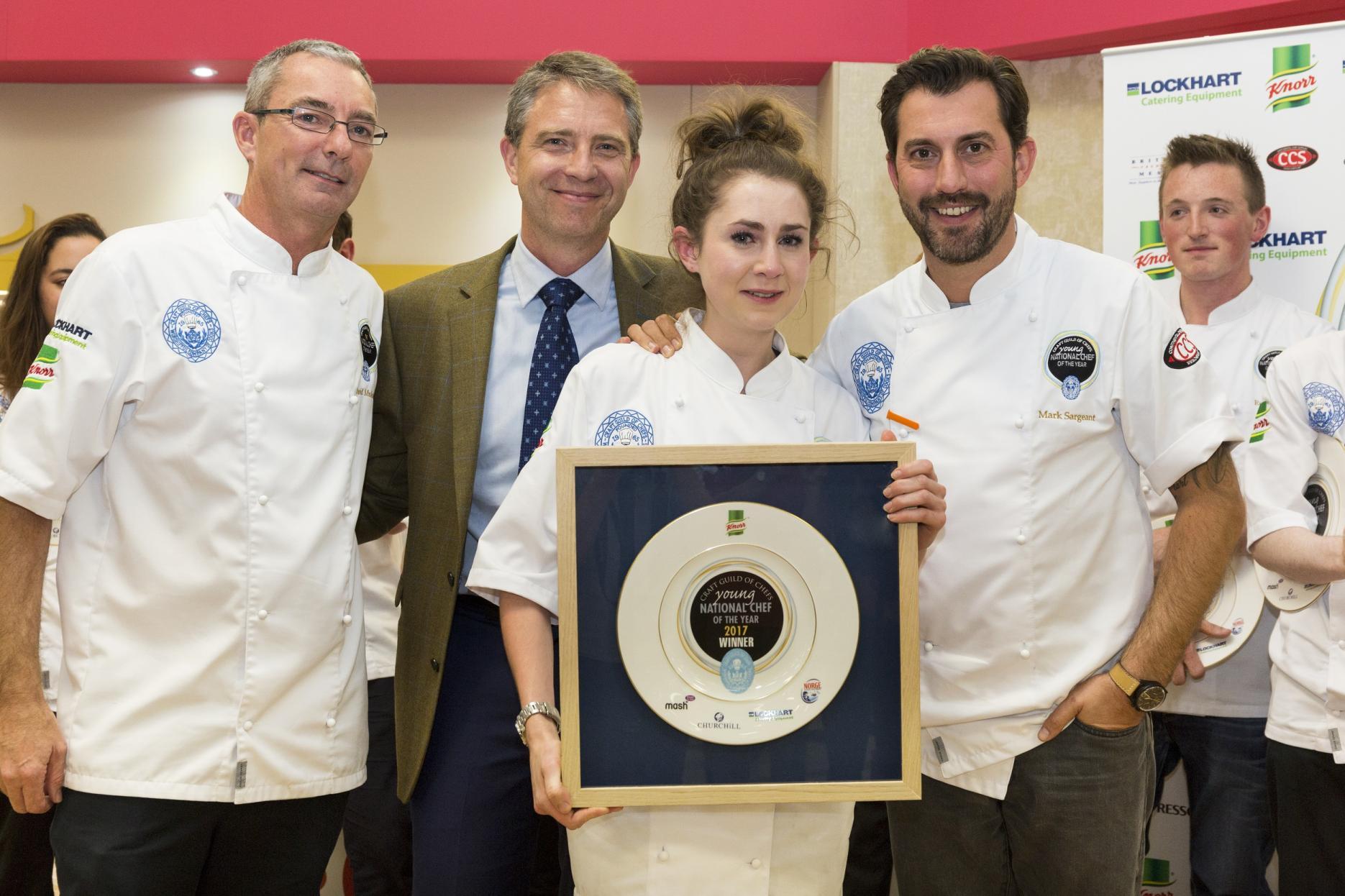 Ruth Hansom wins Young National Chef of the Year Ruth Hansom wins Young National Chef of the Year
